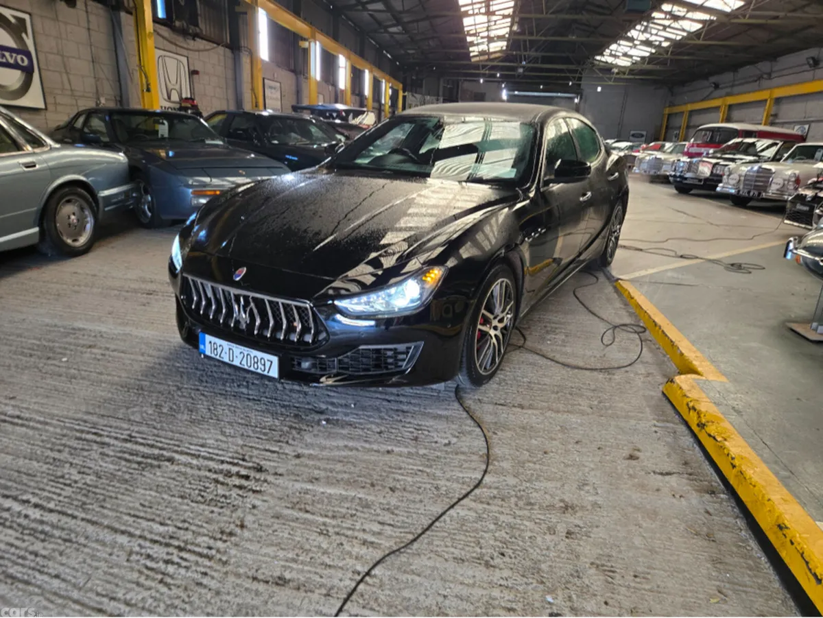 Maserati Ghibli Saloon, Diesel, 2018, Black