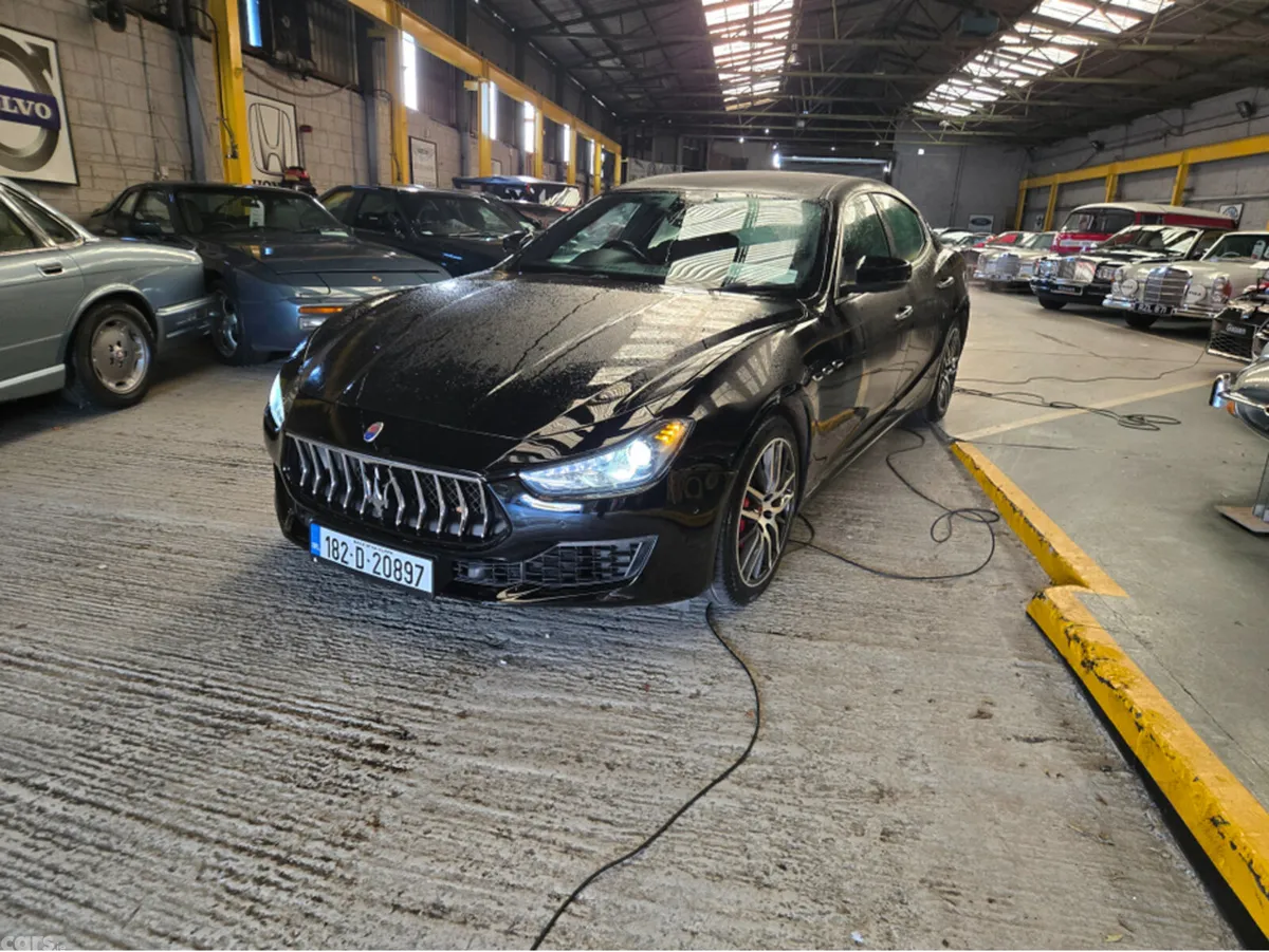 Maserati Ghibli Saloon, Diesel, 2018, Black