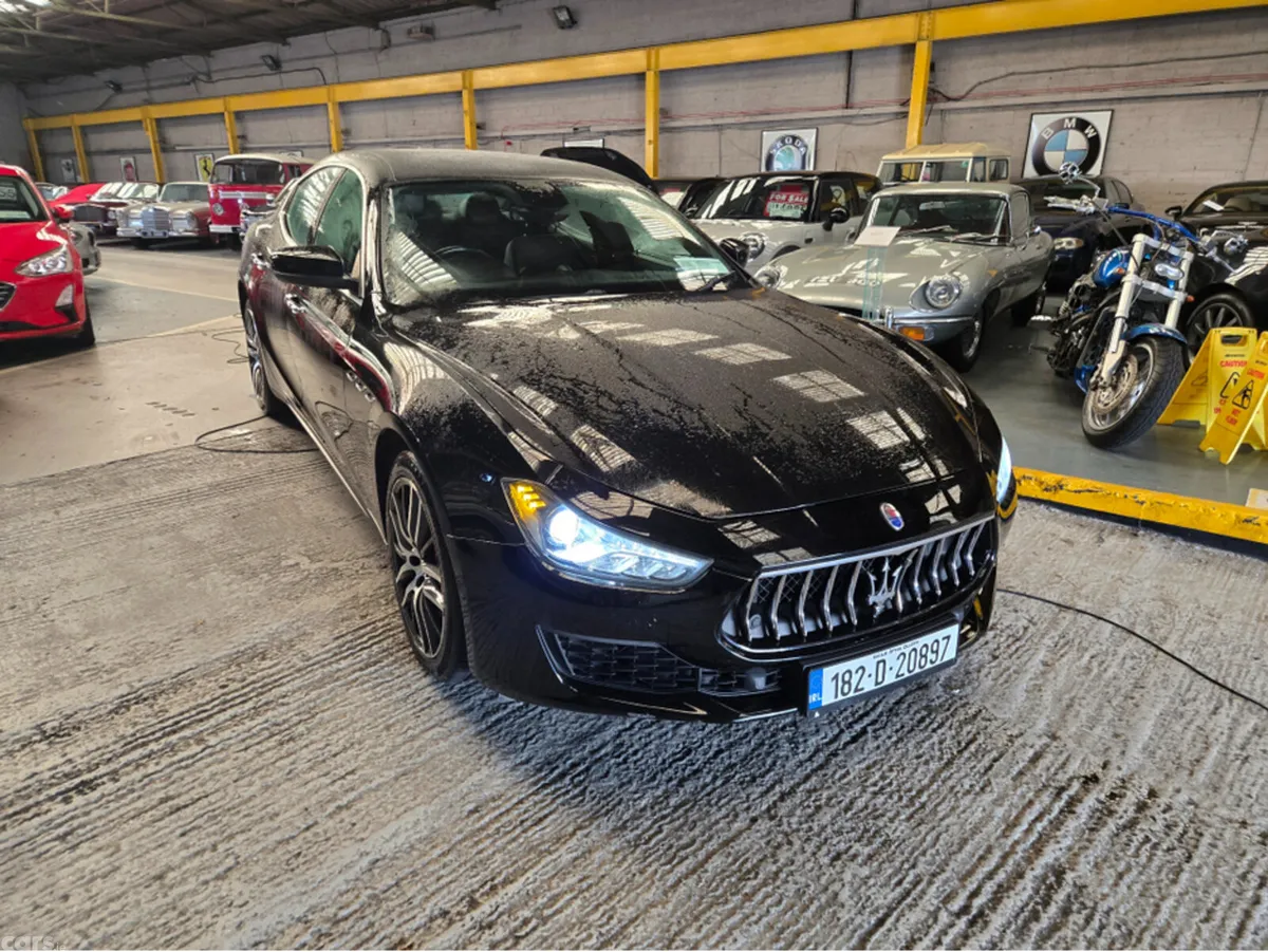 Maserati Ghibli Saloon, Diesel, 2018, Black