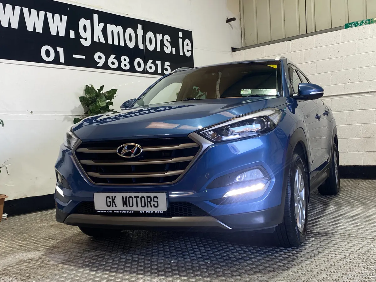 Hyundai Tucson SUV, Diesel, 2016, Blue