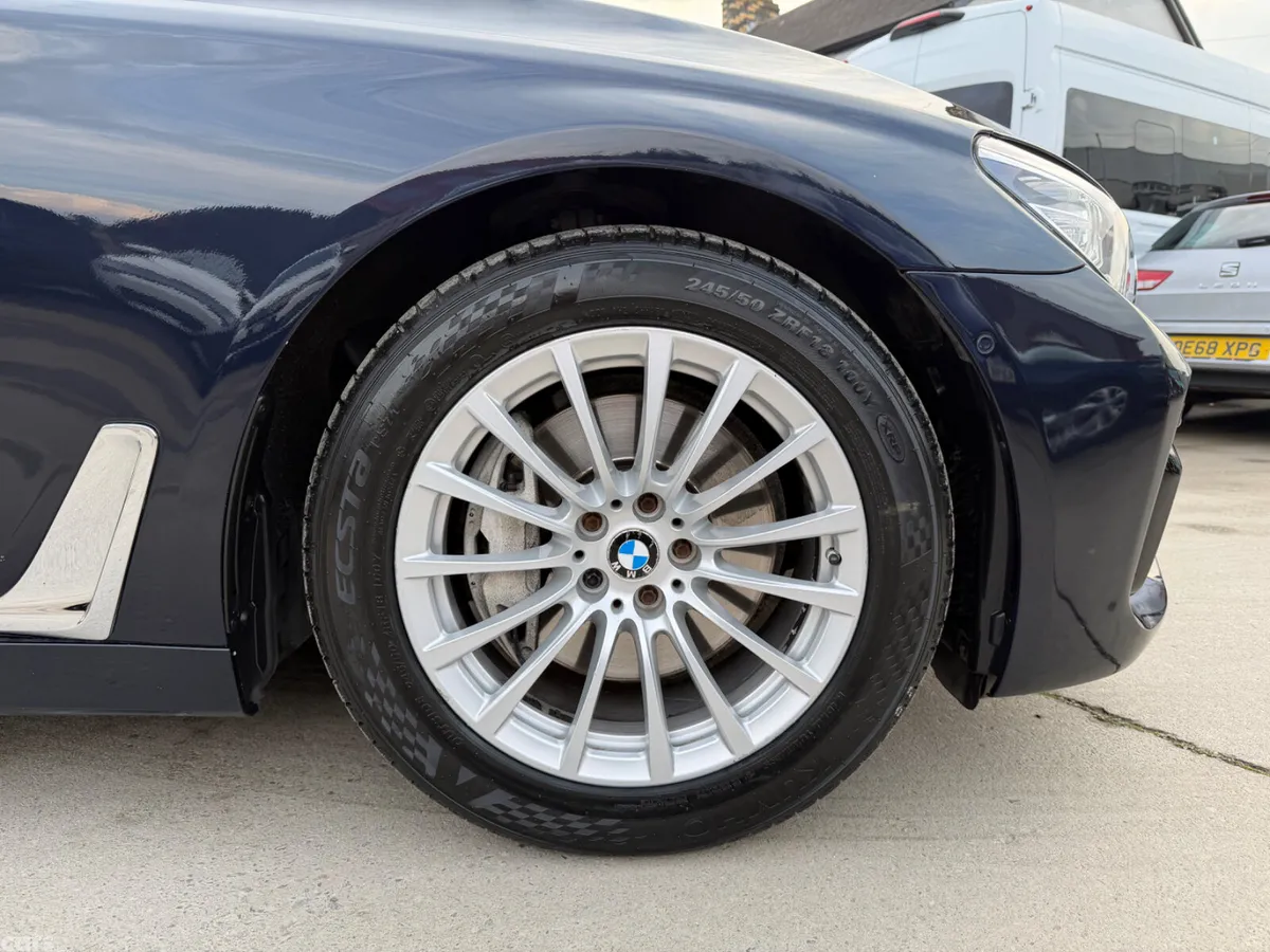 BMW 7-Series Saloon, Petrol Plug-in Hybrid, 2016, Blue