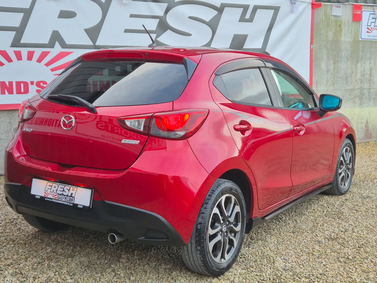Mazda Demio Hatchback, Diesel, 2015, Red