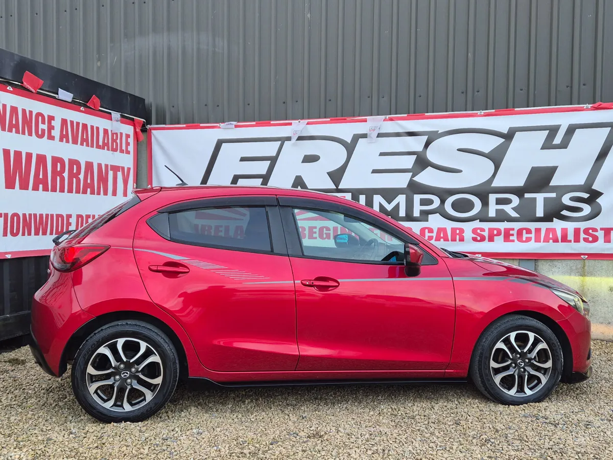 Mazda Demio Hatchback, Diesel, 2015, Red