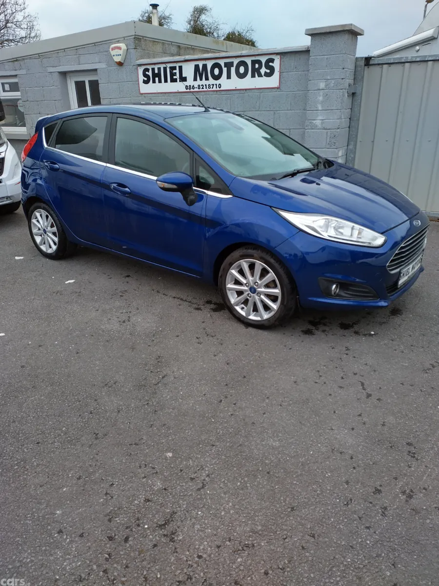 Ford Fiesta Hatchback, Diesel, 2016, Blue