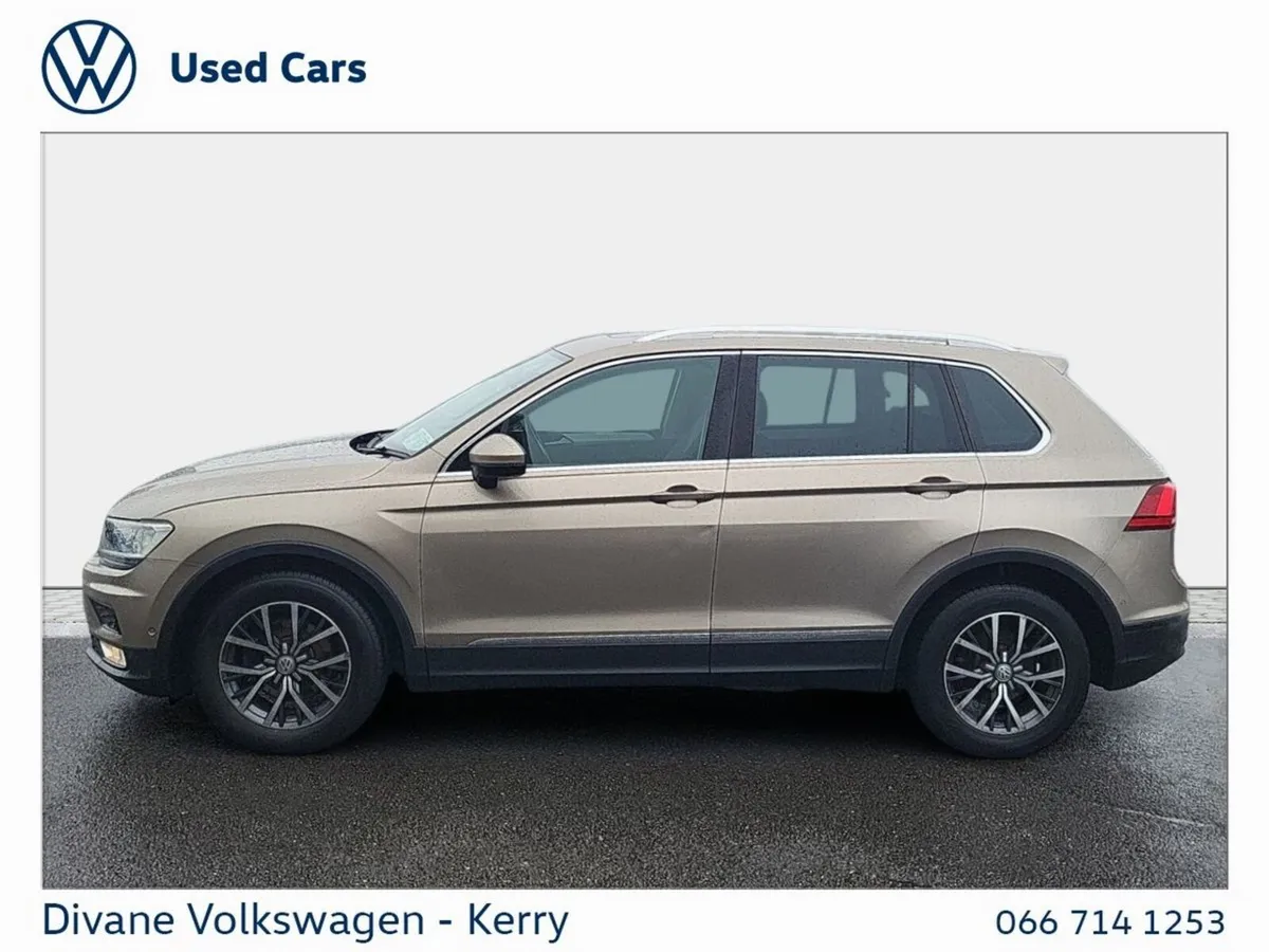 Volkswagen Tiguan SUV, Diesel, 2017, Beige