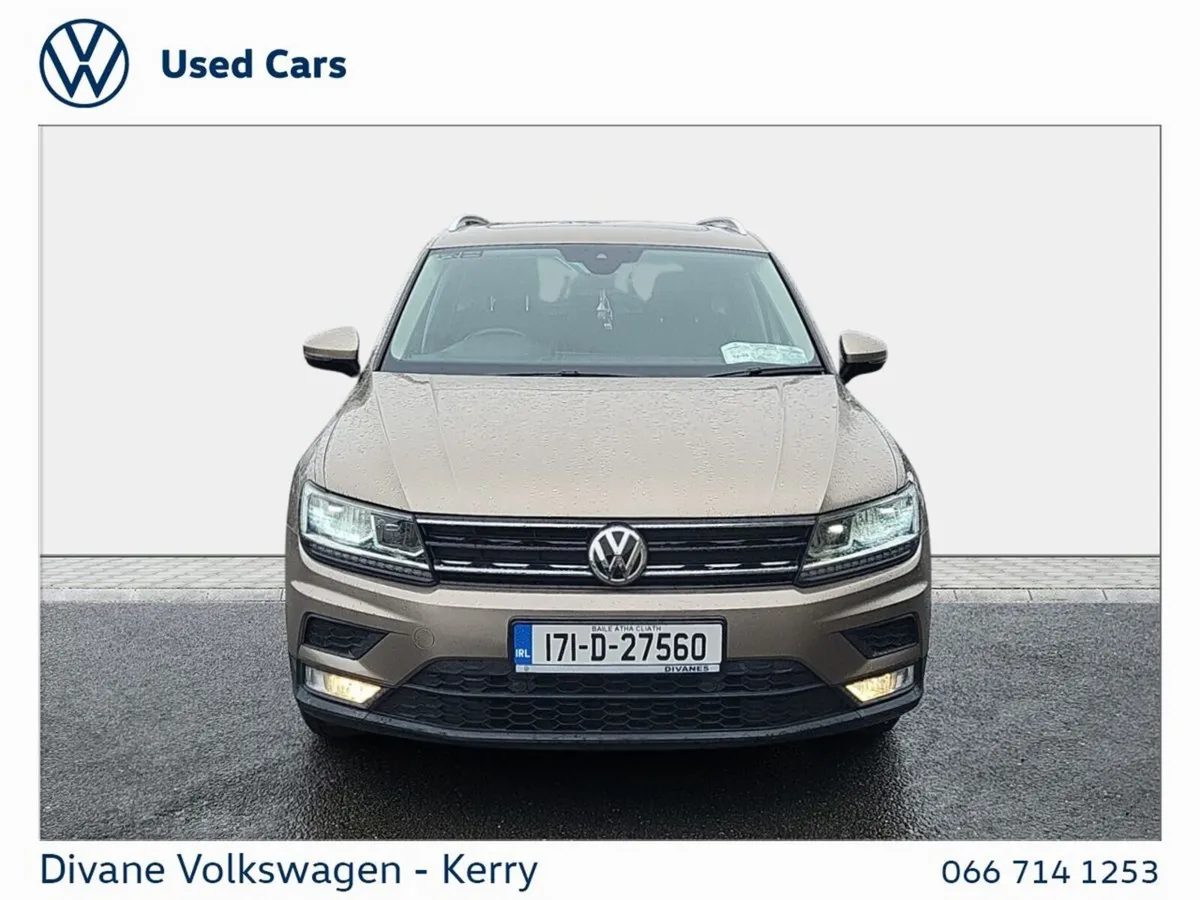 Volkswagen Tiguan SUV, Diesel, 2017, Beige
