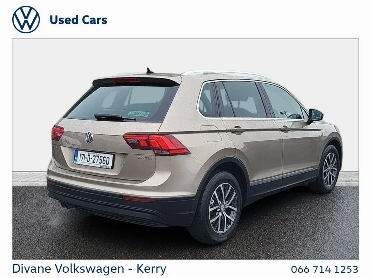 Volkswagen Tiguan SUV, Diesel, 2017, Beige