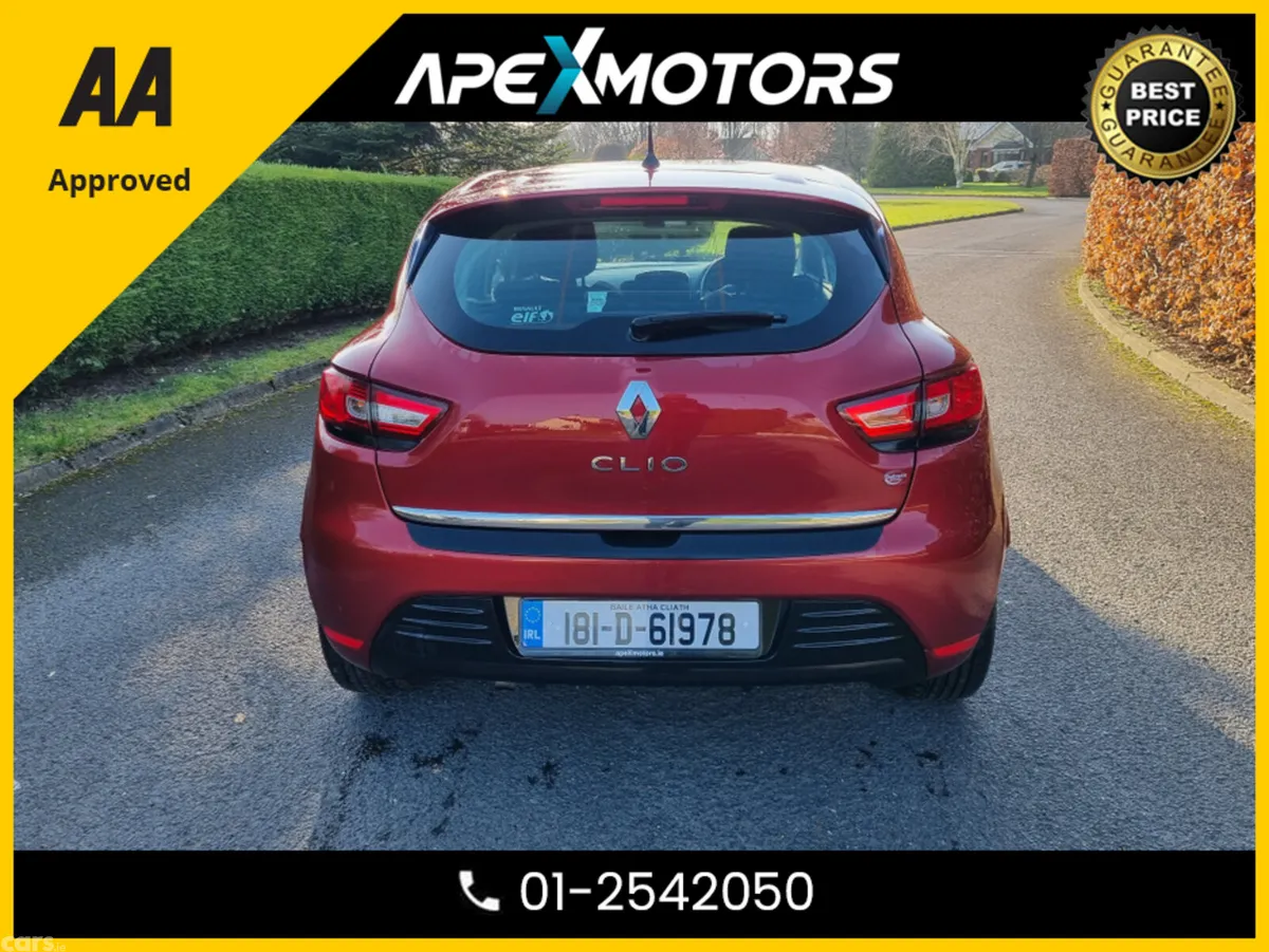 Renault Clio Hatchback, Petrol, 2018, Red