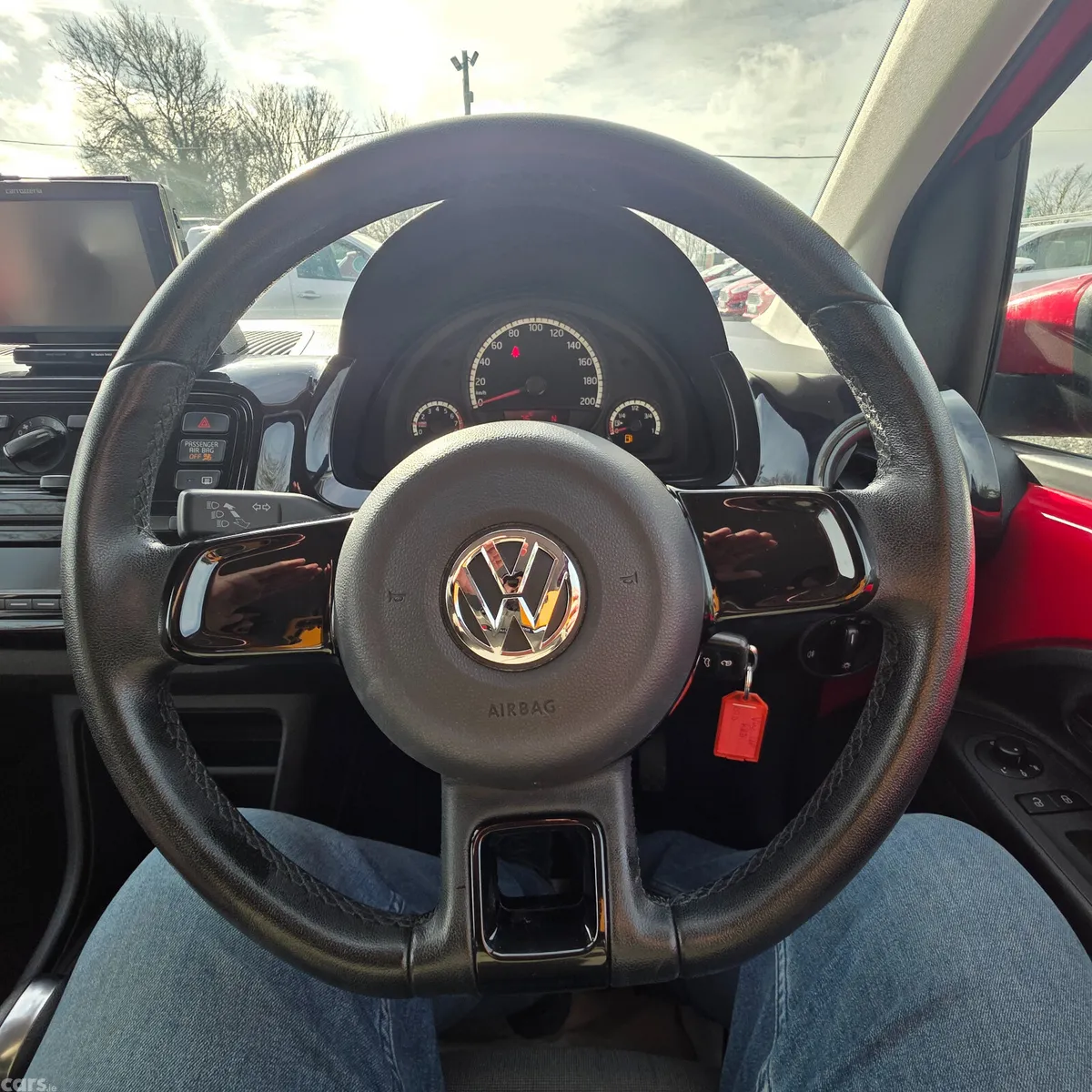 Volkswagen up! Hatchback, Petrol, 2015, Red
