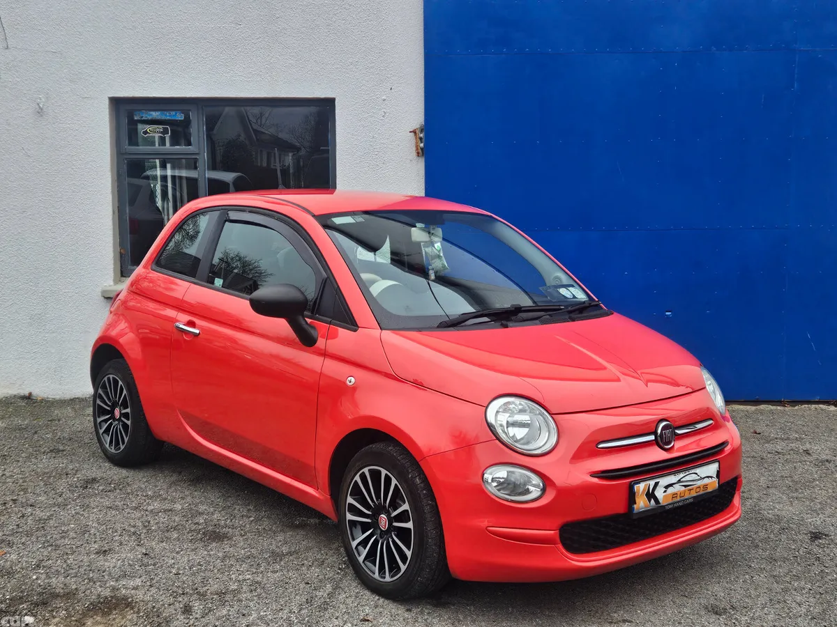 Fiat 500 Hatchback, Petrol, 2018, Pink