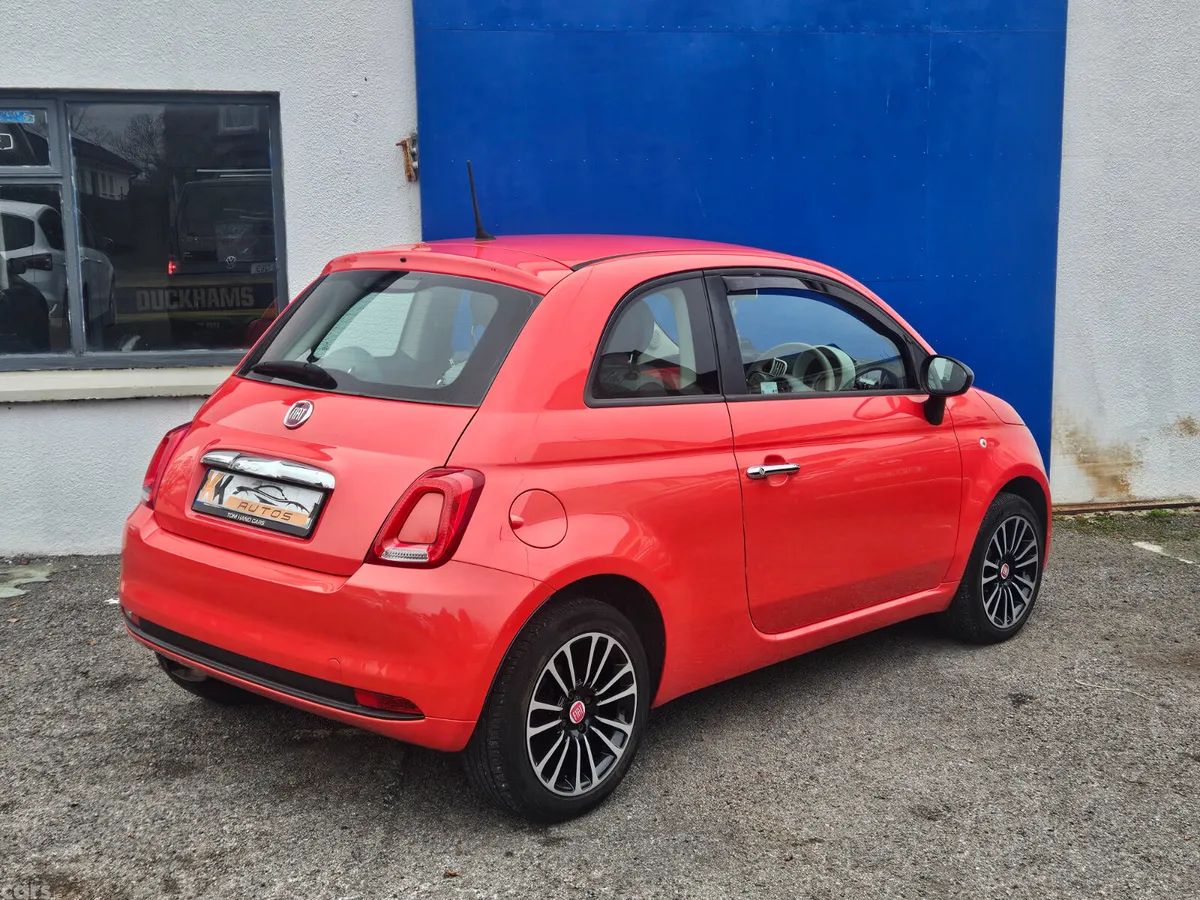 Fiat 500 Hatchback, Petrol, 2018, Pink