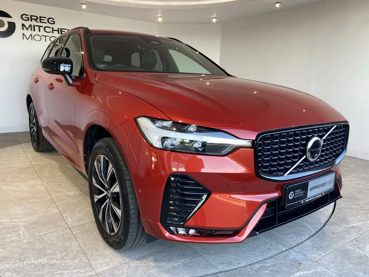 Volvo XC60 SUV, Diesel Hybrid, 2023, Red