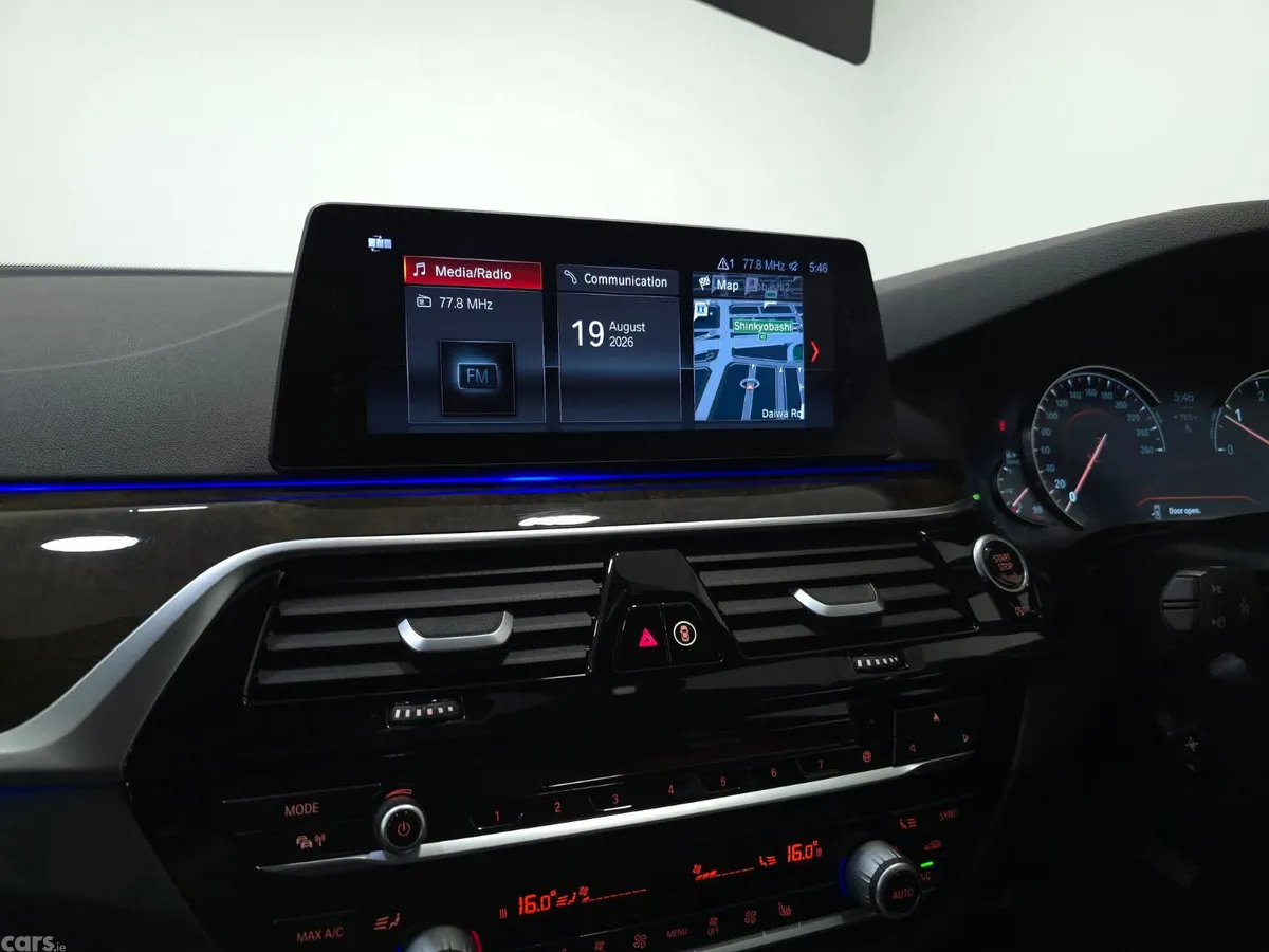 BMW 5-Series Saloon, Diesel, 2017, Black