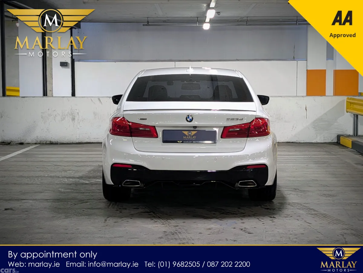 BMW 5-Series Saloon, Diesel, 2020, White