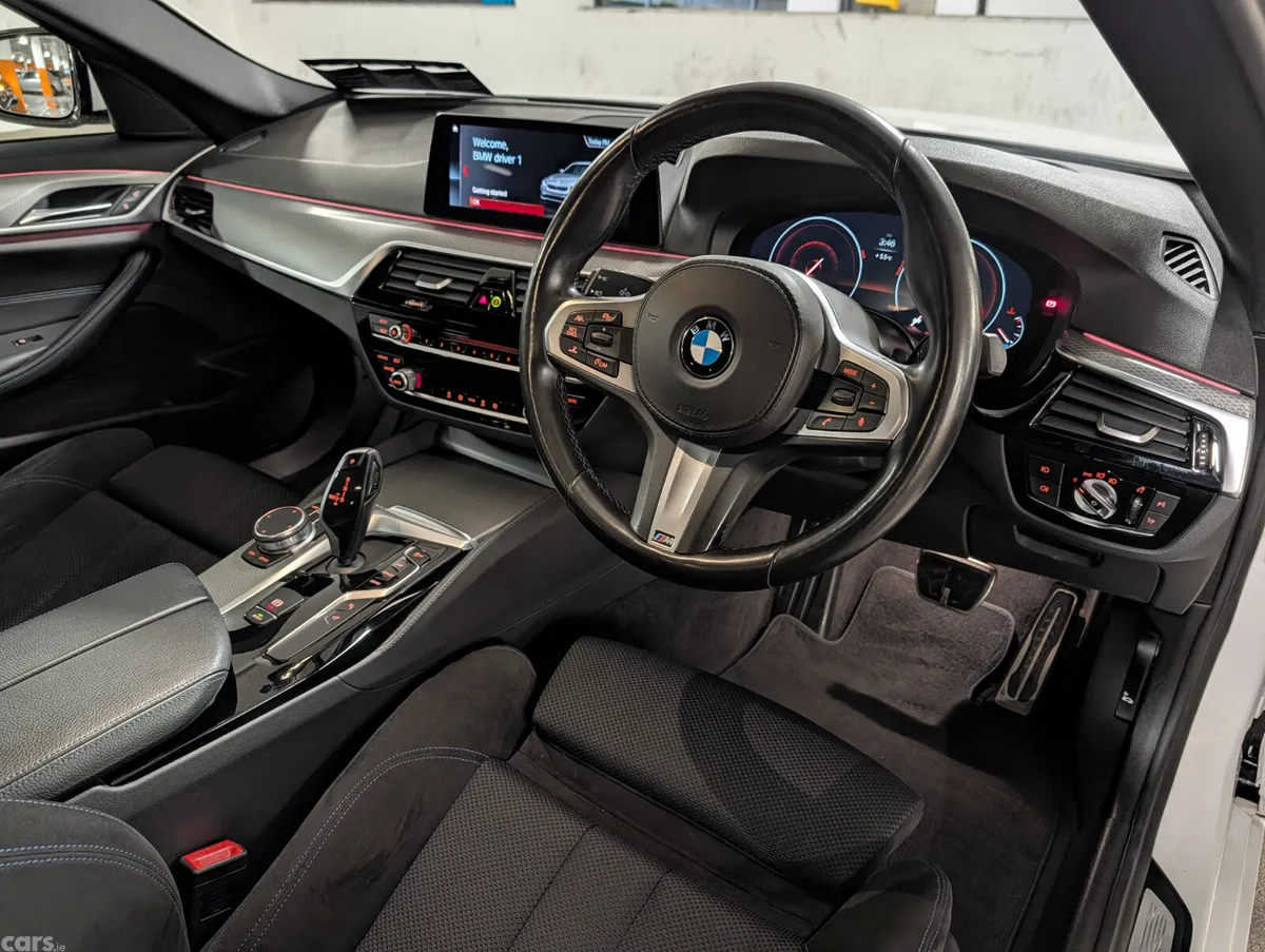 BMW 5-Series Saloon, Diesel, 2020, White