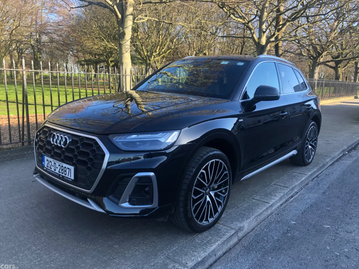 Audi Q5 SUV, Petrol Plug-in Hybrid, 2021, Black