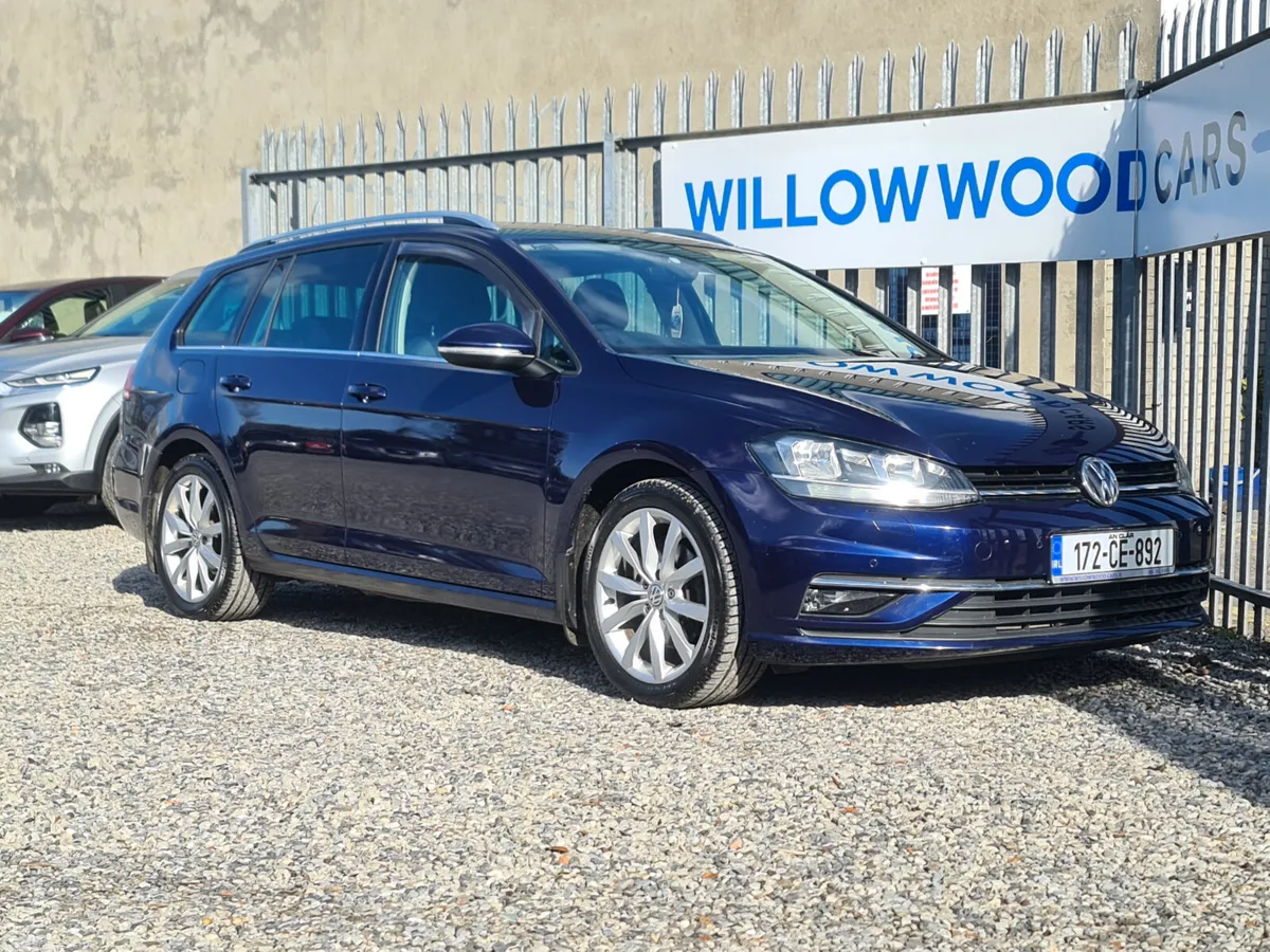 Volkswagen Golf Estate, Diesel, 2017, Blue