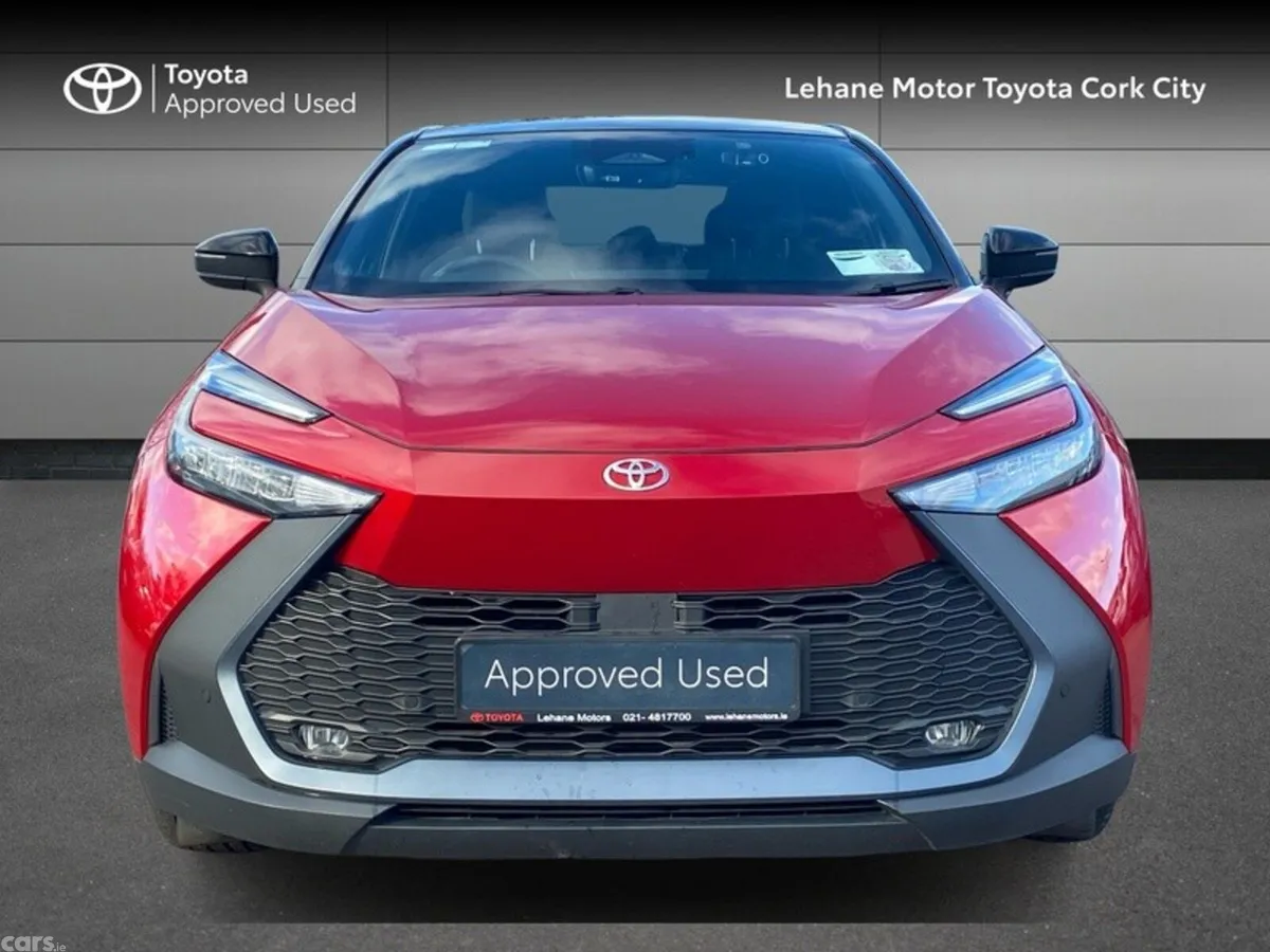 Toyota C-HR SUV, Petrol Hybrid, 2024, Red