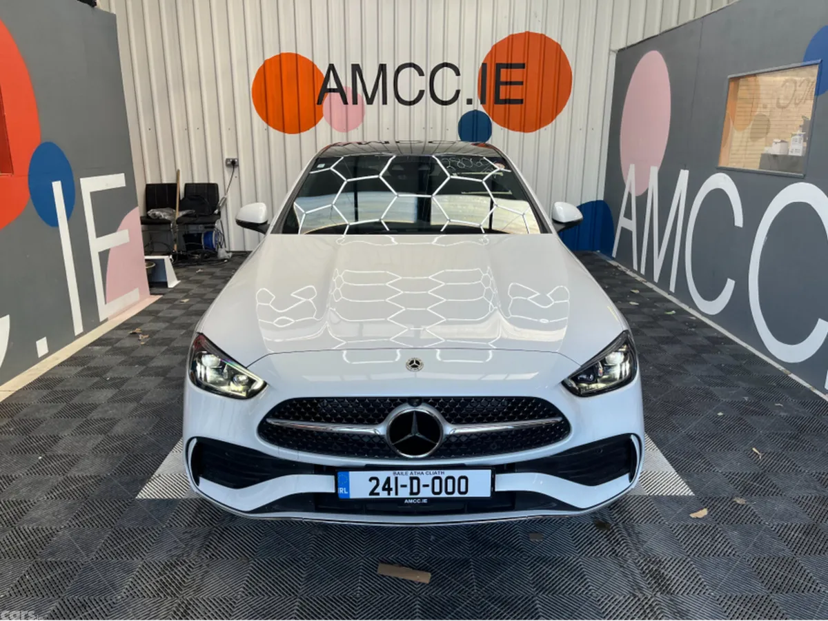 Mercedes-Benz C-Class Saloon, Petrol Plug-in Hybrid, 2024, White