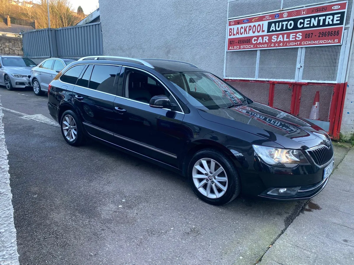 Skoda Superb Estate, Diesel, 2014, Black