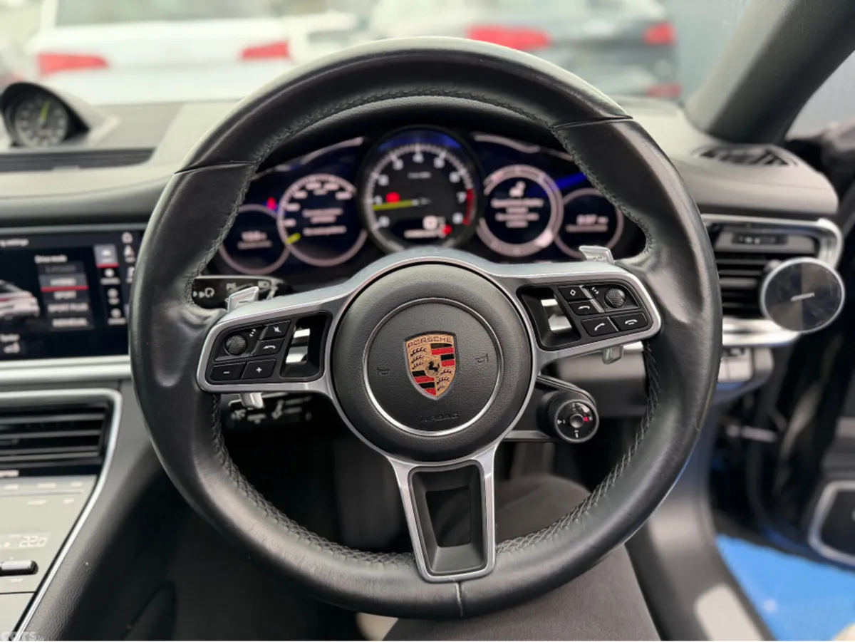 Porsche Panamera Estate, Petrol Hybrid, 2020, Black
