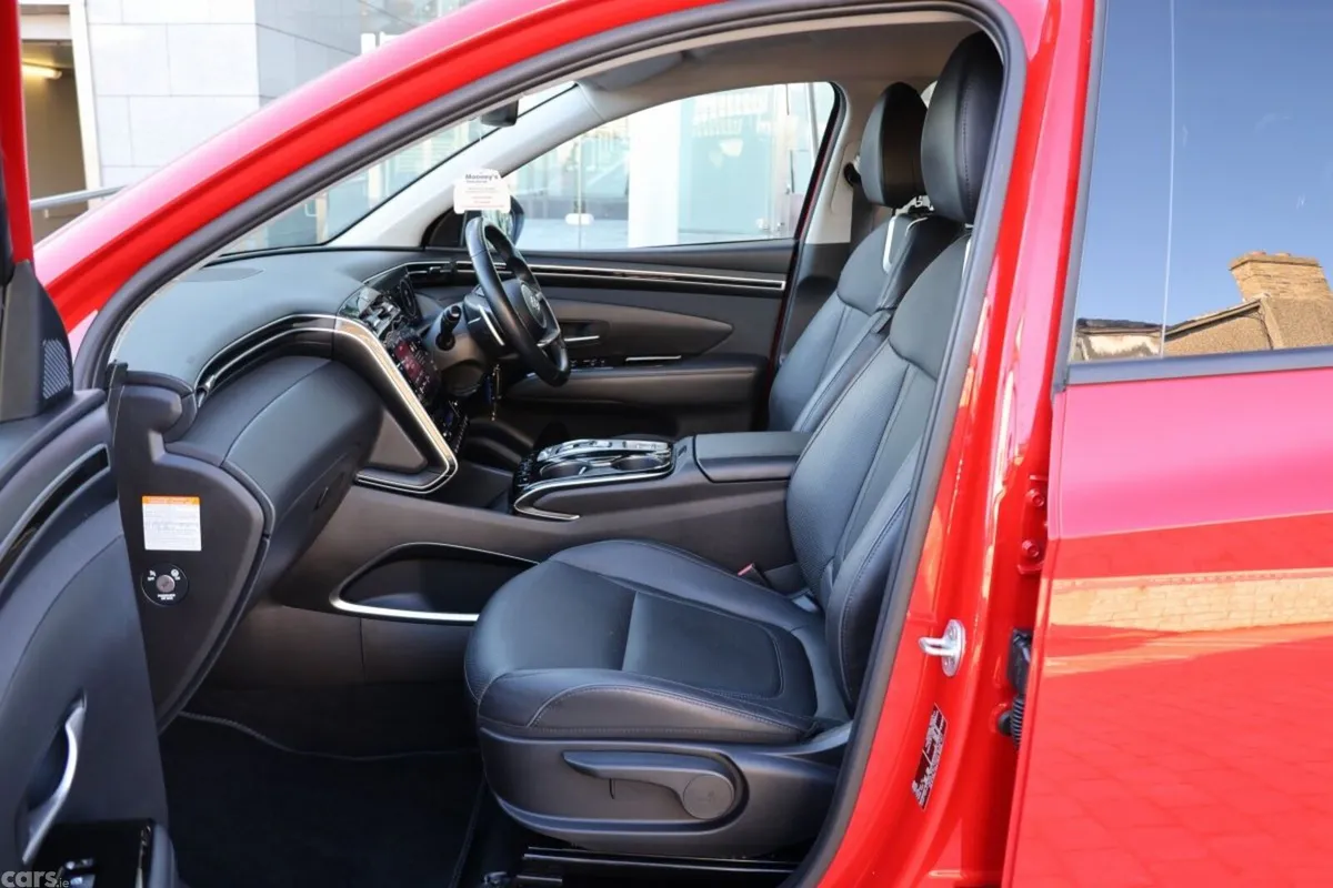 Hyundai Tucson SUV, Petrol Hybrid, 2021, Red
