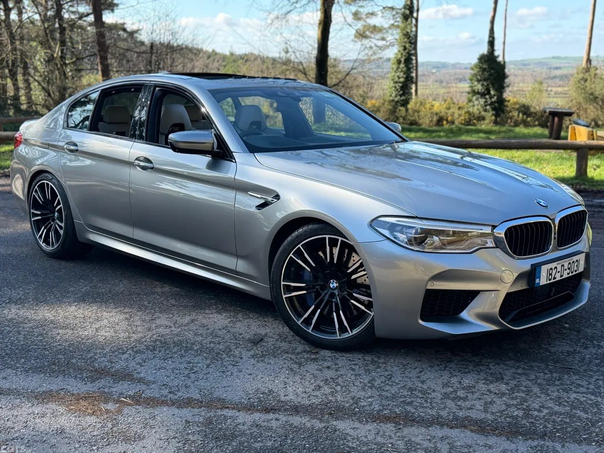 BMW M5 Saloon, Petrol, 2018, Grey
