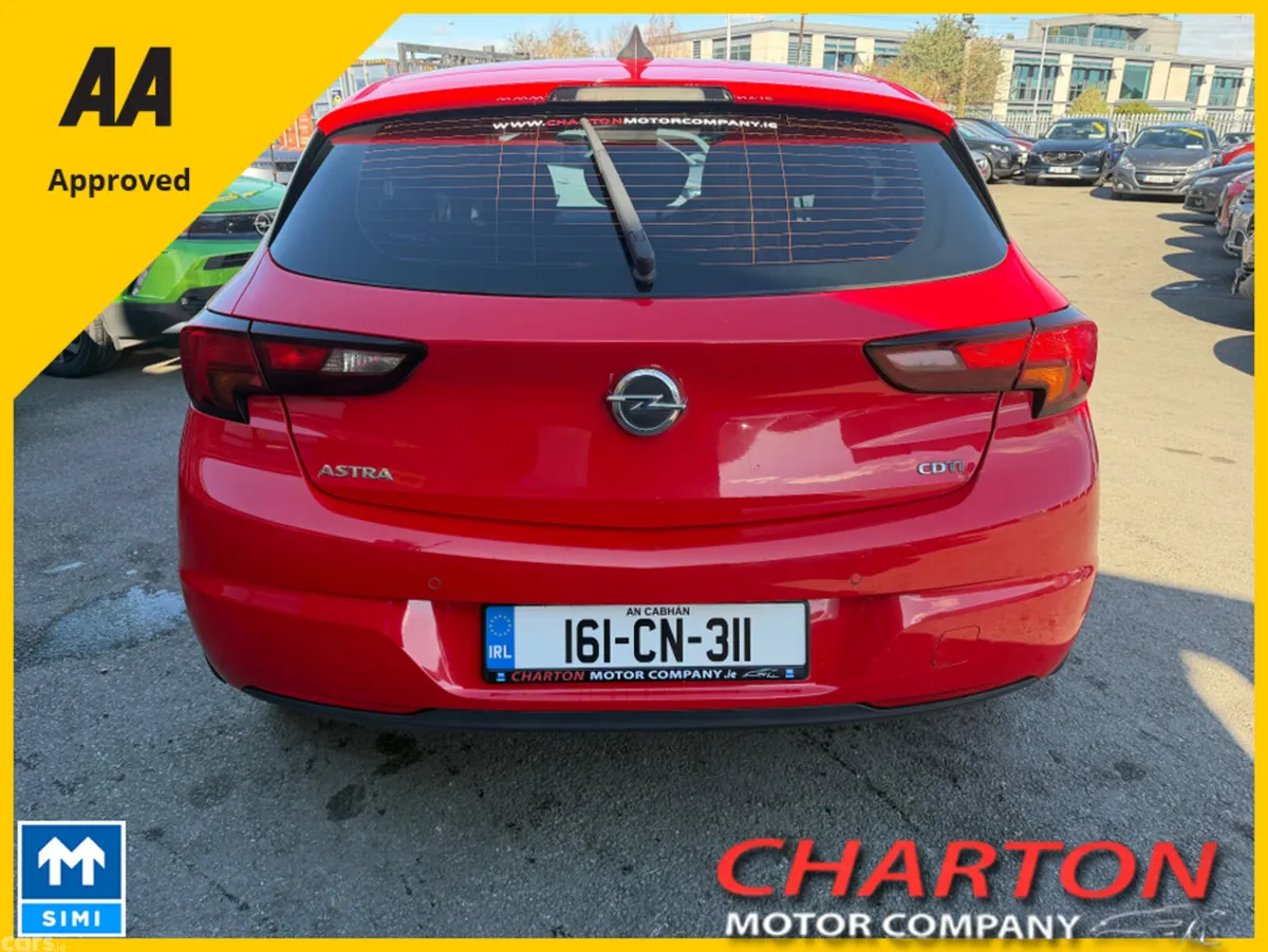 Opel Astra Hatchback, Diesel, 2016, Red