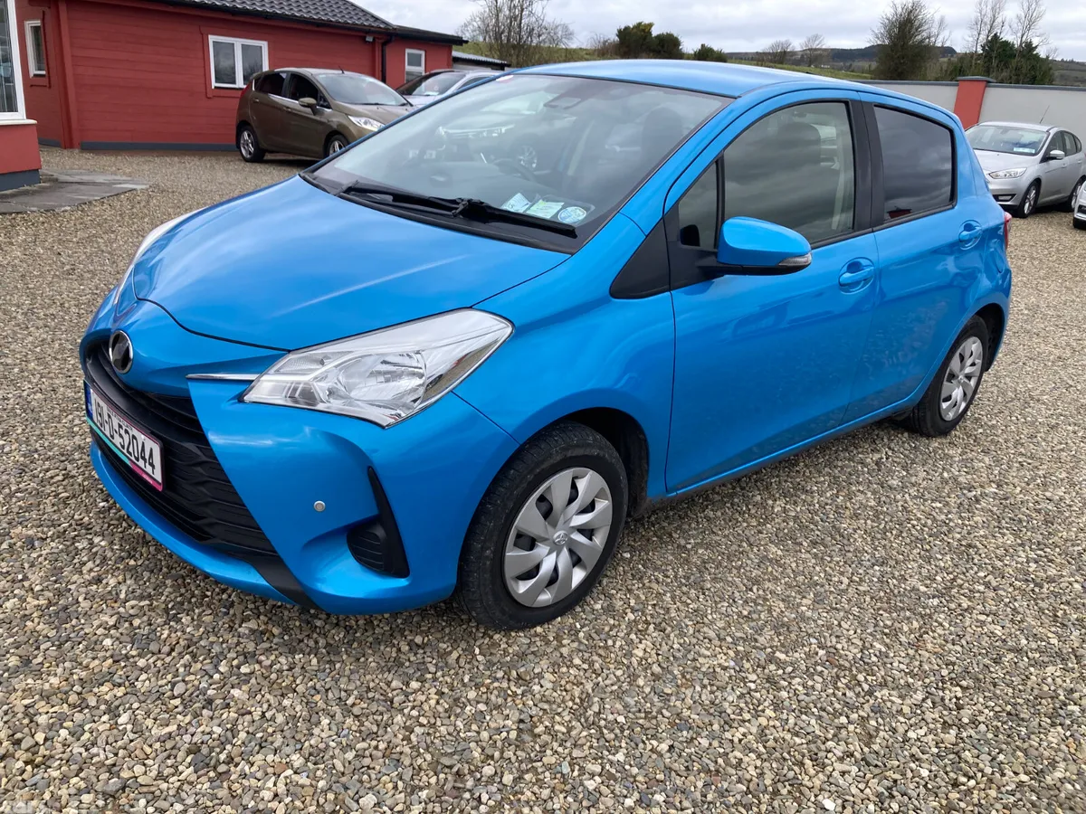 Toyota Vitz Hatchback, Petrol, 2019, Blue