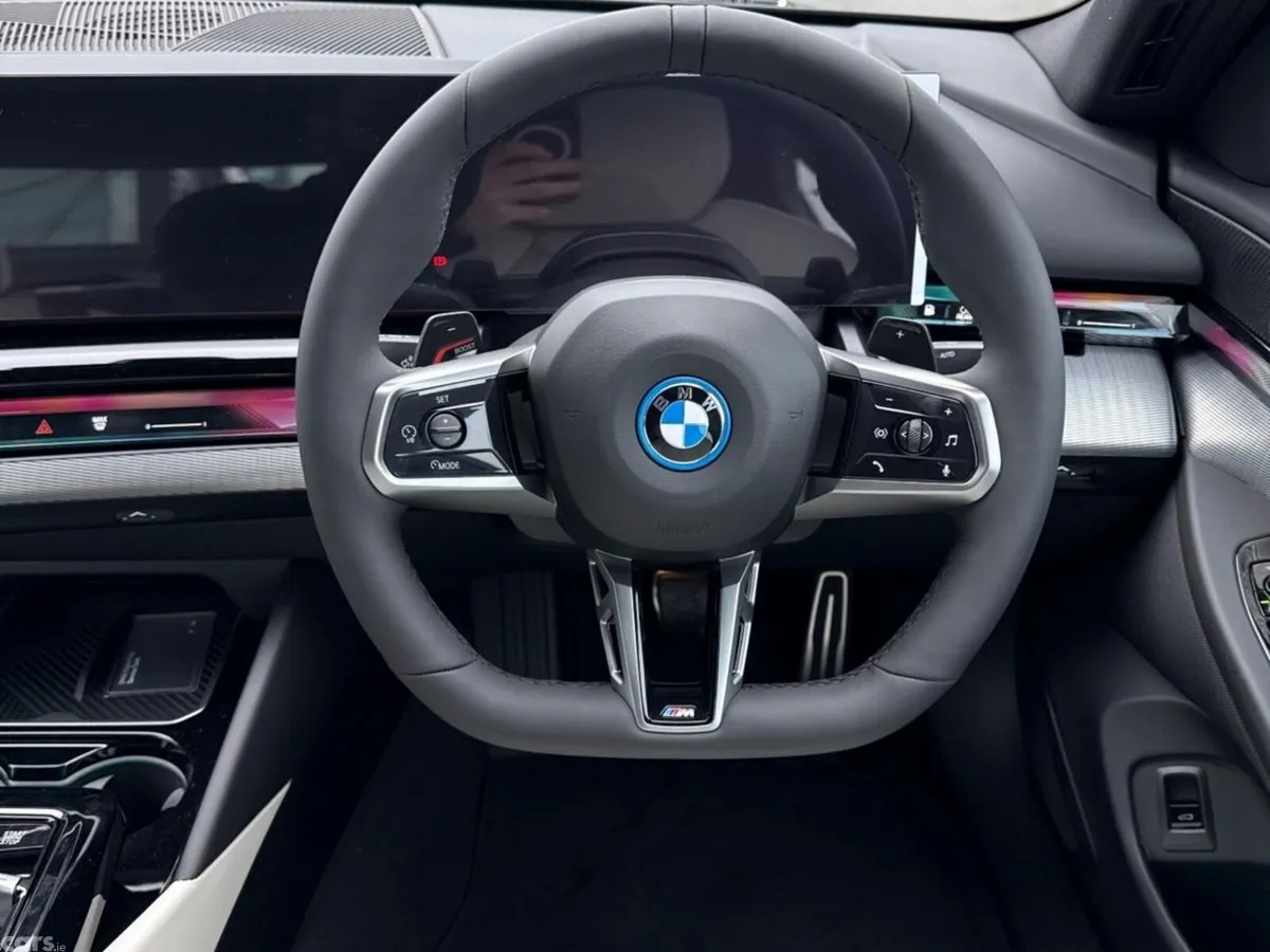 BMW 5-Series Saloon, Petrol Plug-in Hybrid, 2026, Black