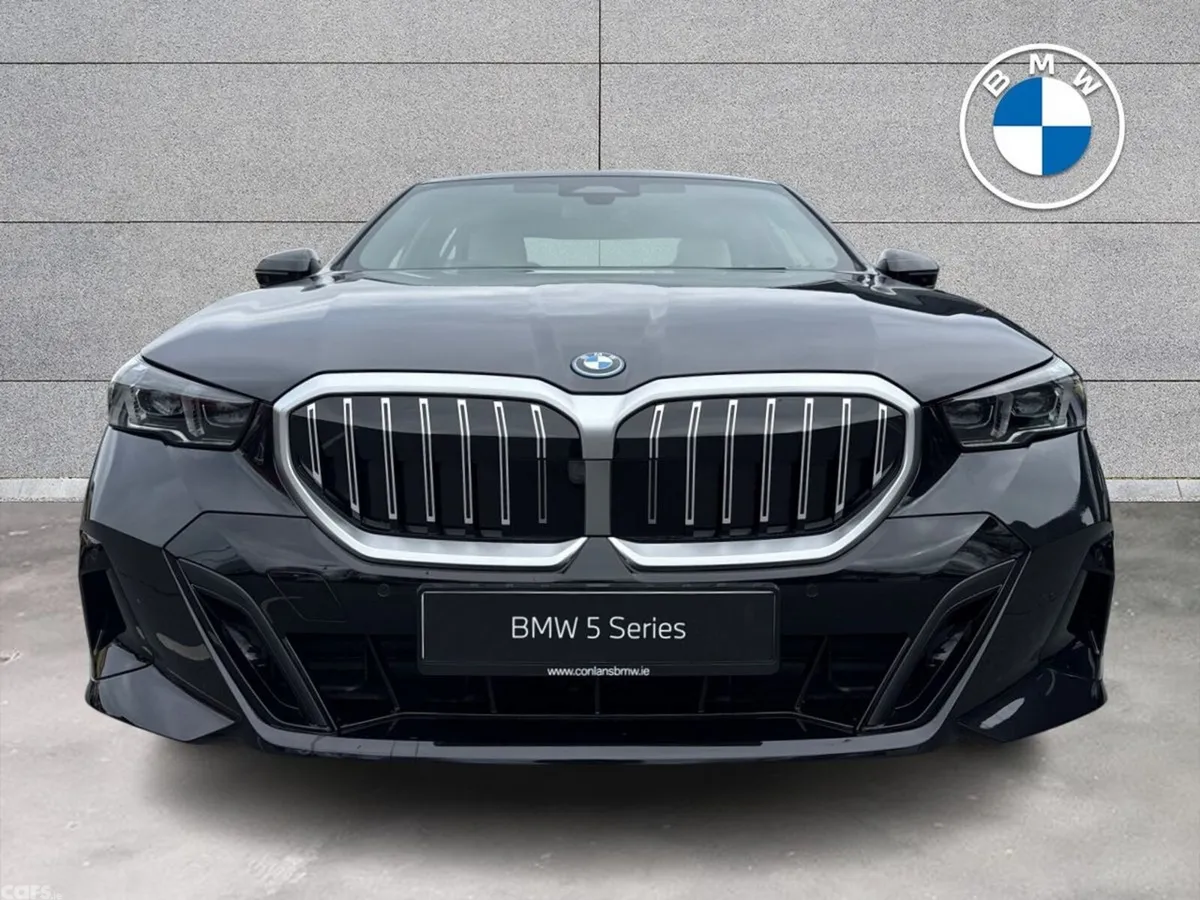 BMW 5-Series Saloon, Petrol Plug-in Hybrid, 2026, Black