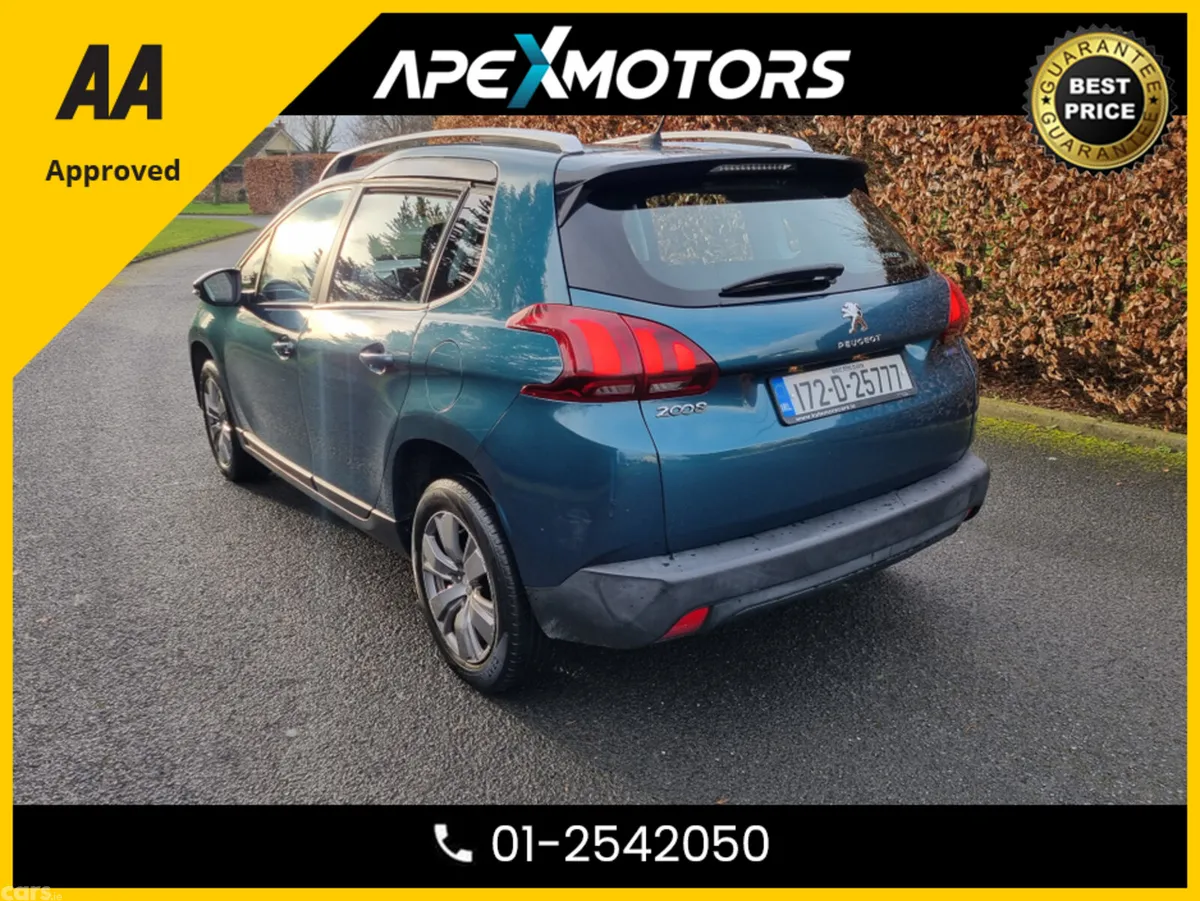 Peugeot 2008 SUV, Petrol, 2017, Green