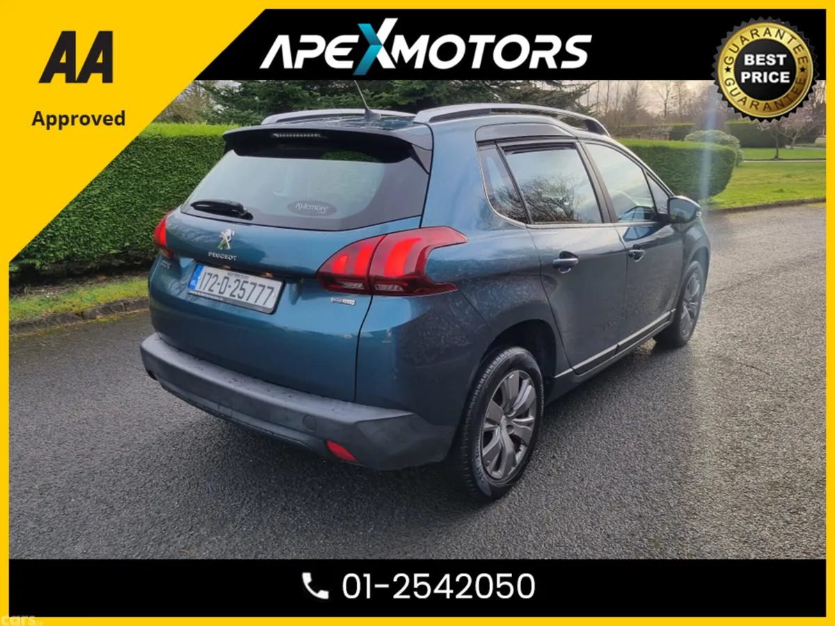 Peugeot 2008 SUV, Petrol, 2017, Green