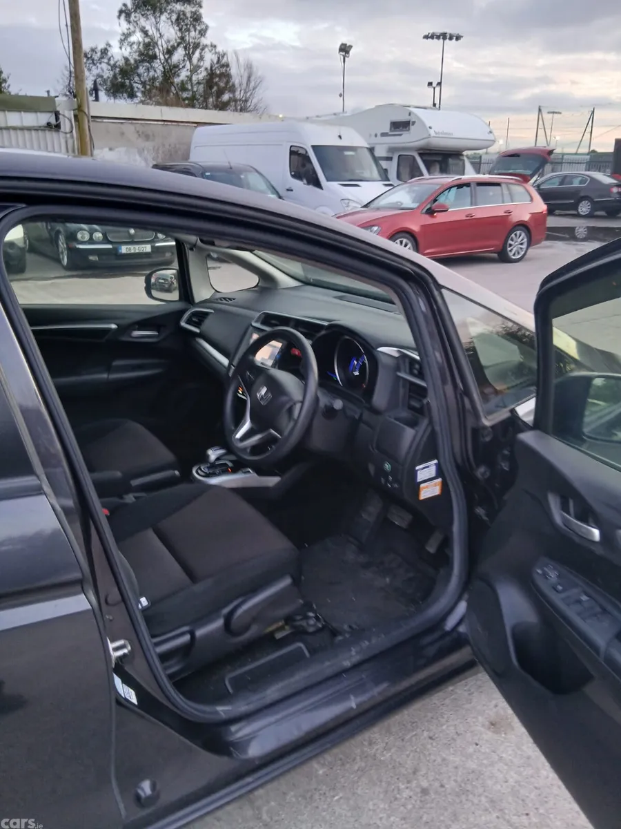 Honda Fit Hatchback, Petrol Hybrid, 2017, White
