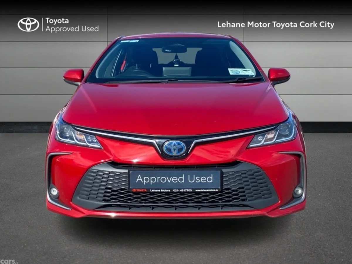 Toyota Corolla Saloon, Petrol Hybrid, 2024, Red