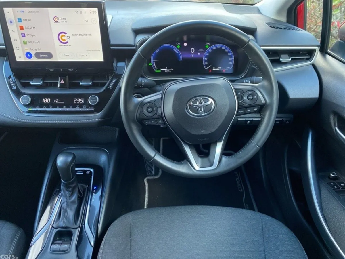 Toyota Corolla Saloon, Petrol Hybrid, 2024, Red