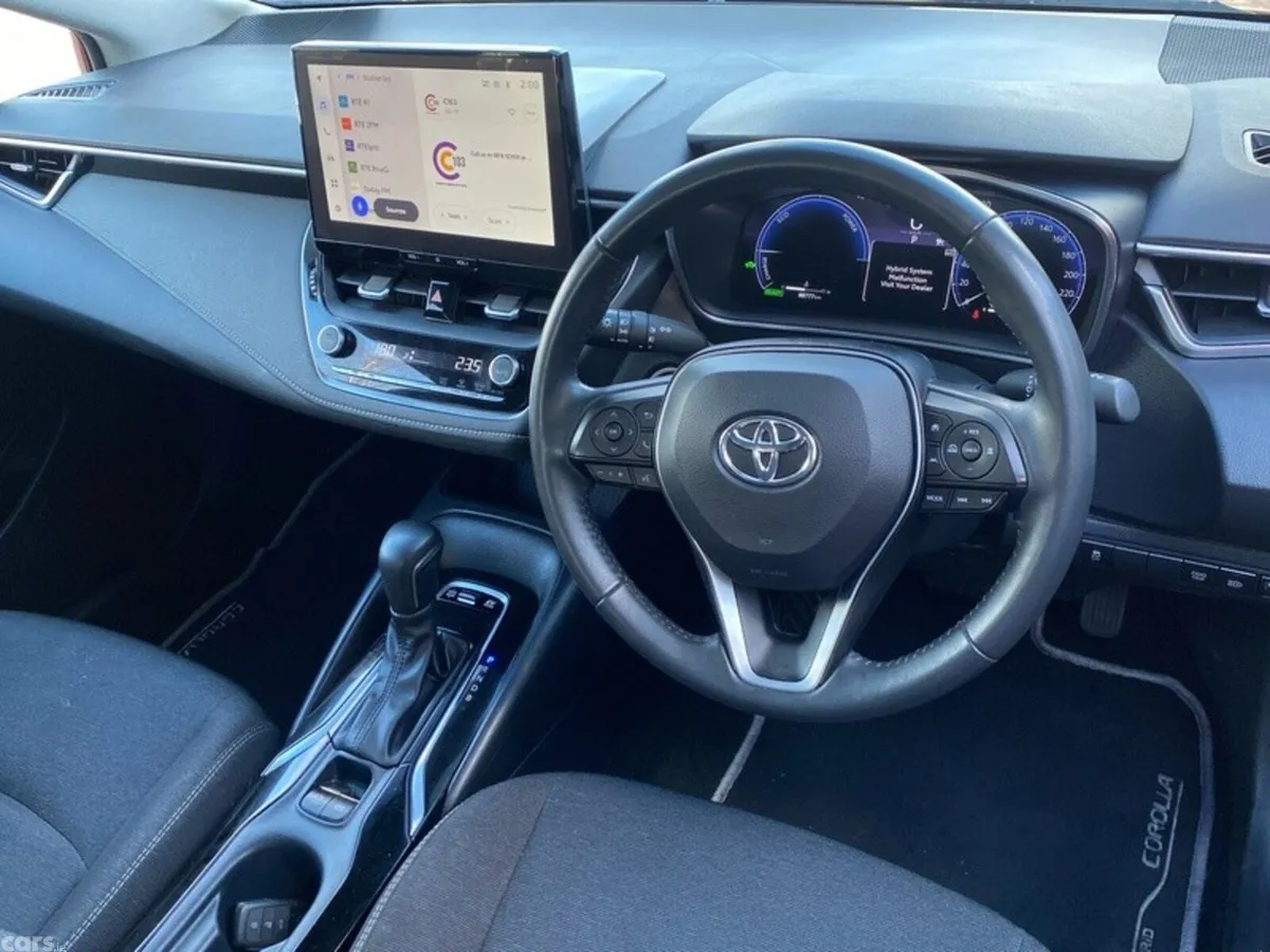 Toyota Corolla Saloon, Petrol Hybrid, 2024, Red