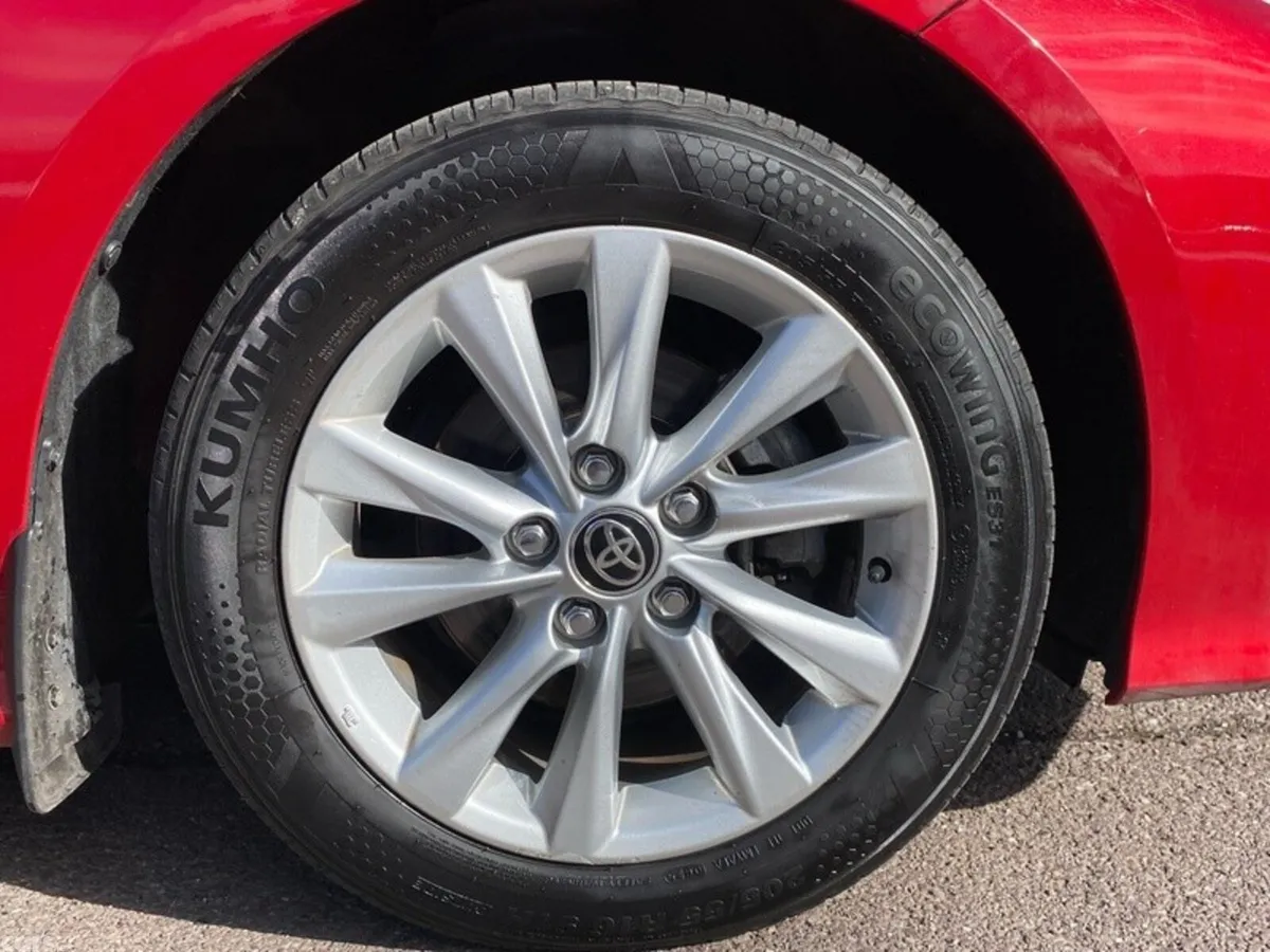 Toyota Corolla Saloon, Petrol Hybrid, 2024, Red
