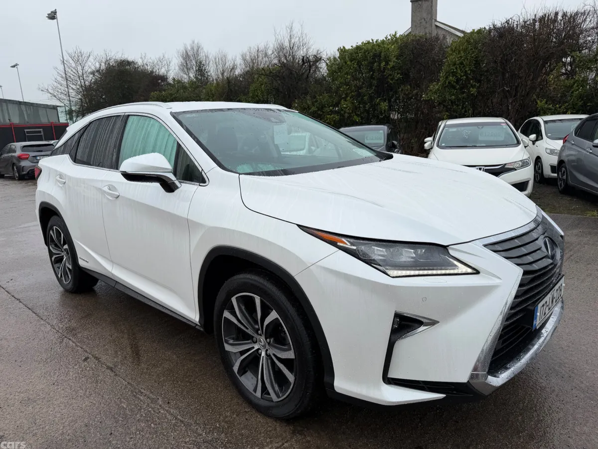 Lexus RX SUV, Petrol Hybrid, 2017, White