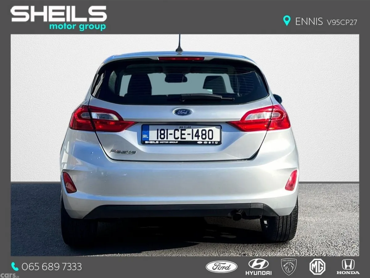 Ford Fiesta Hatchback, Petrol, 2018, Grey