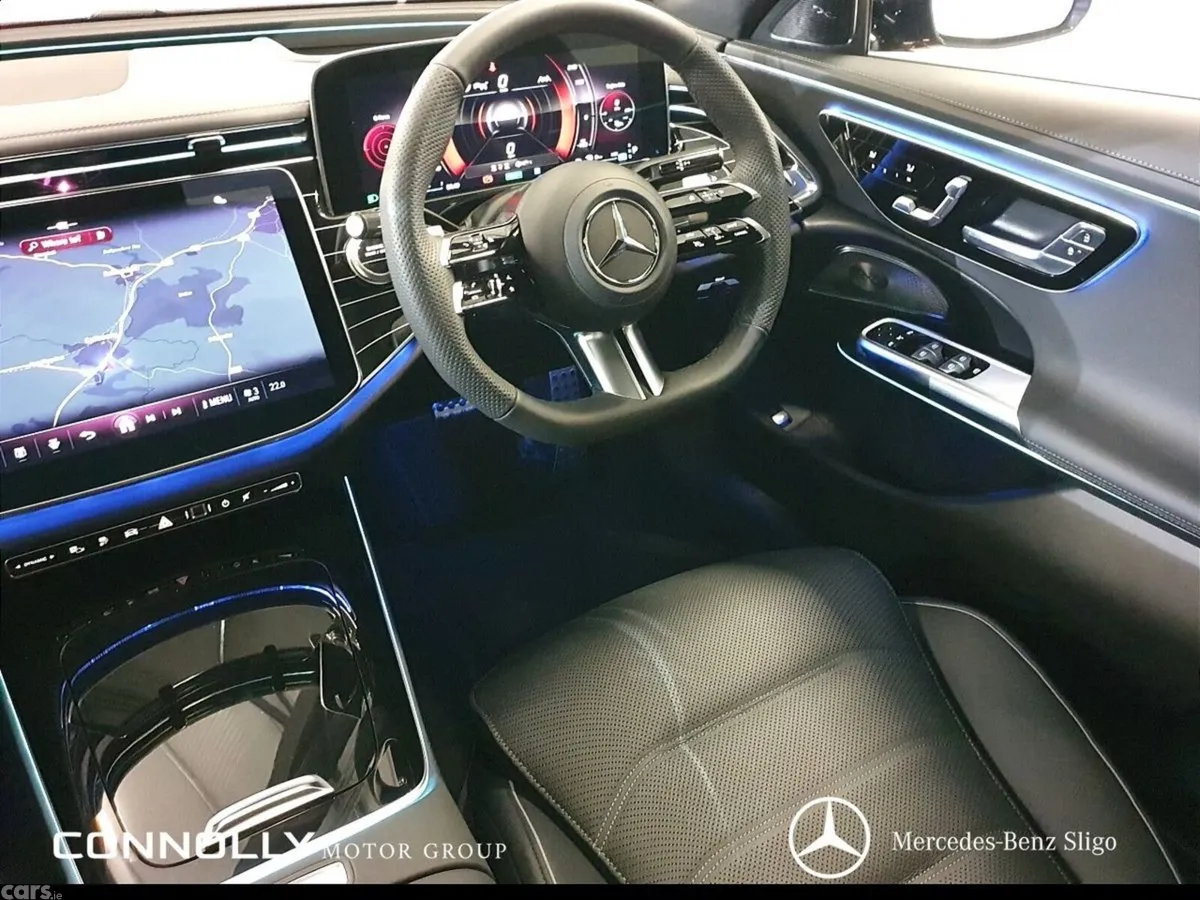 Mercedes-Benz E-Class Saloon, Diesel Plug-in Hybrid, 2026, Red