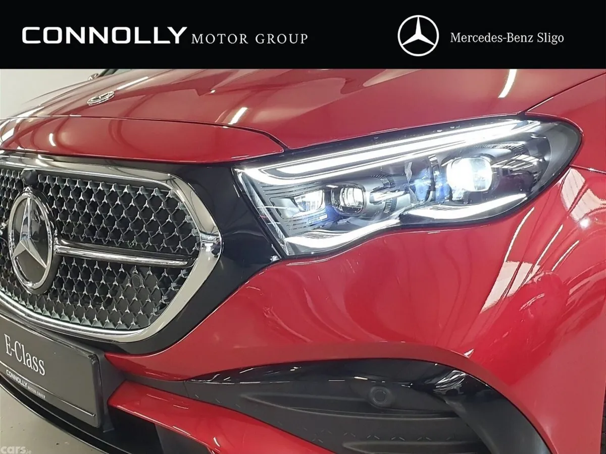 Mercedes-Benz E-Class Saloon, Diesel Plug-in Hybrid, 2026, Red