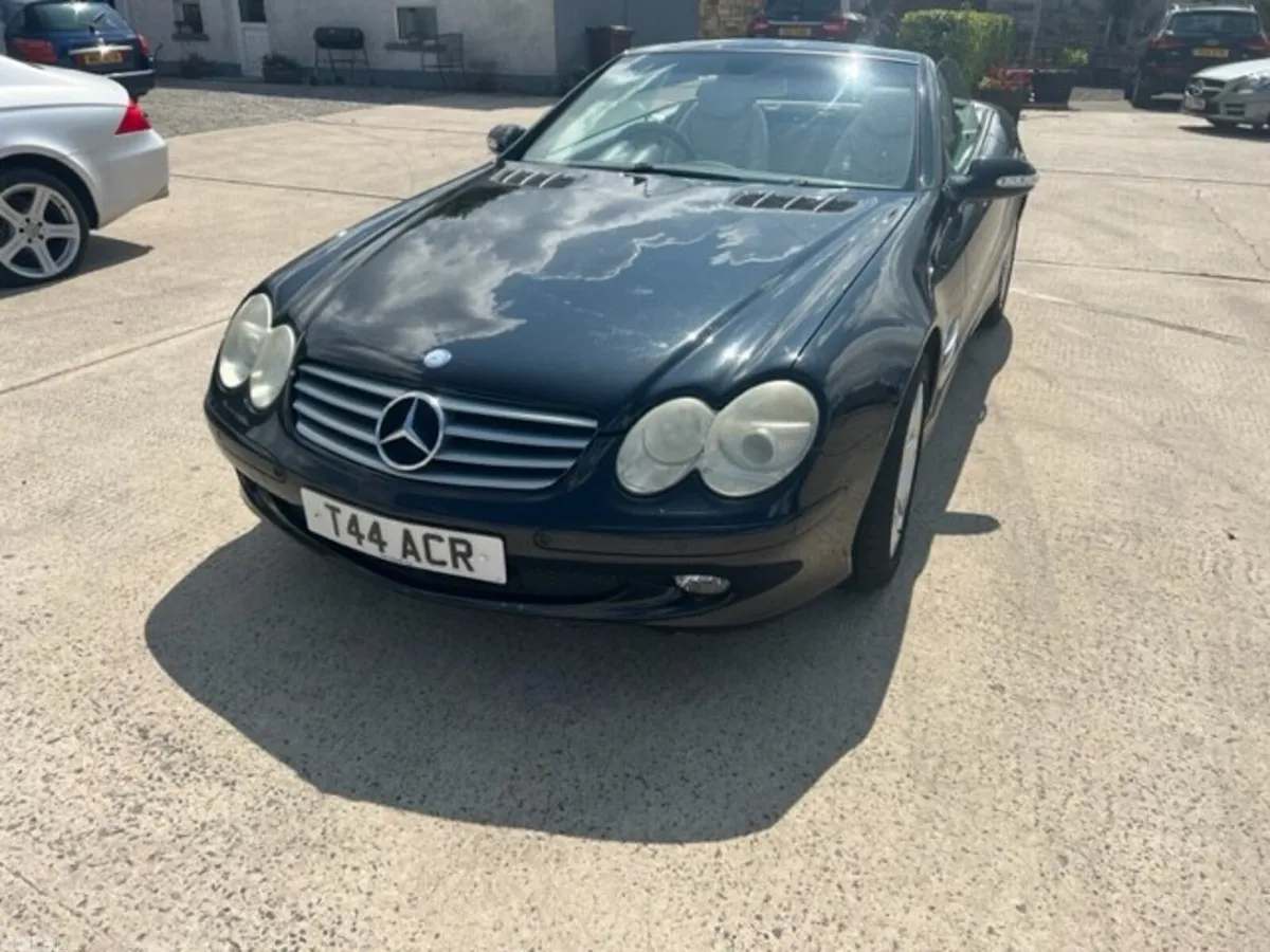 Mercedes-Benz 350 Convertible, Petrol, 2003, Black