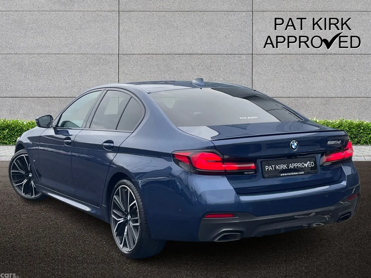BMW 5-Series Saloon, Diesel, 2022, Blue