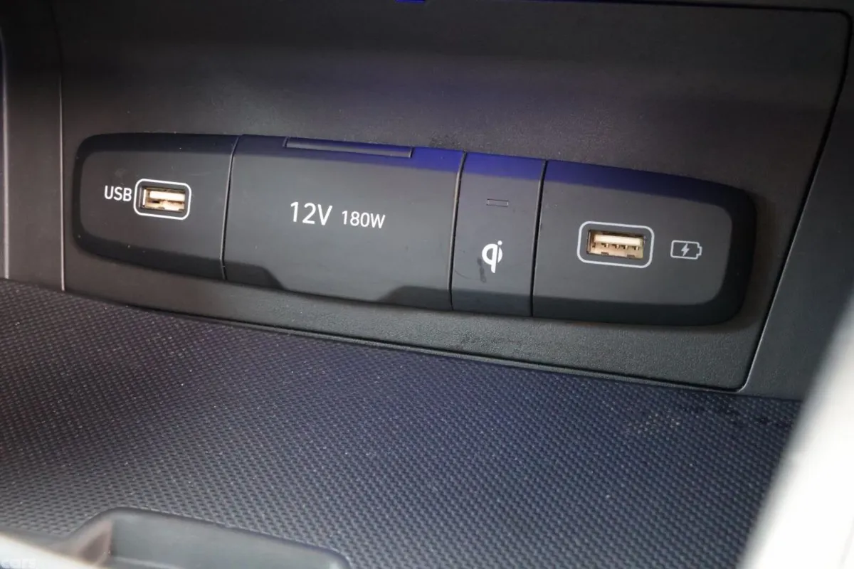 Hyundai Tucson SUV, Petrol Hybrid, 2021, Red