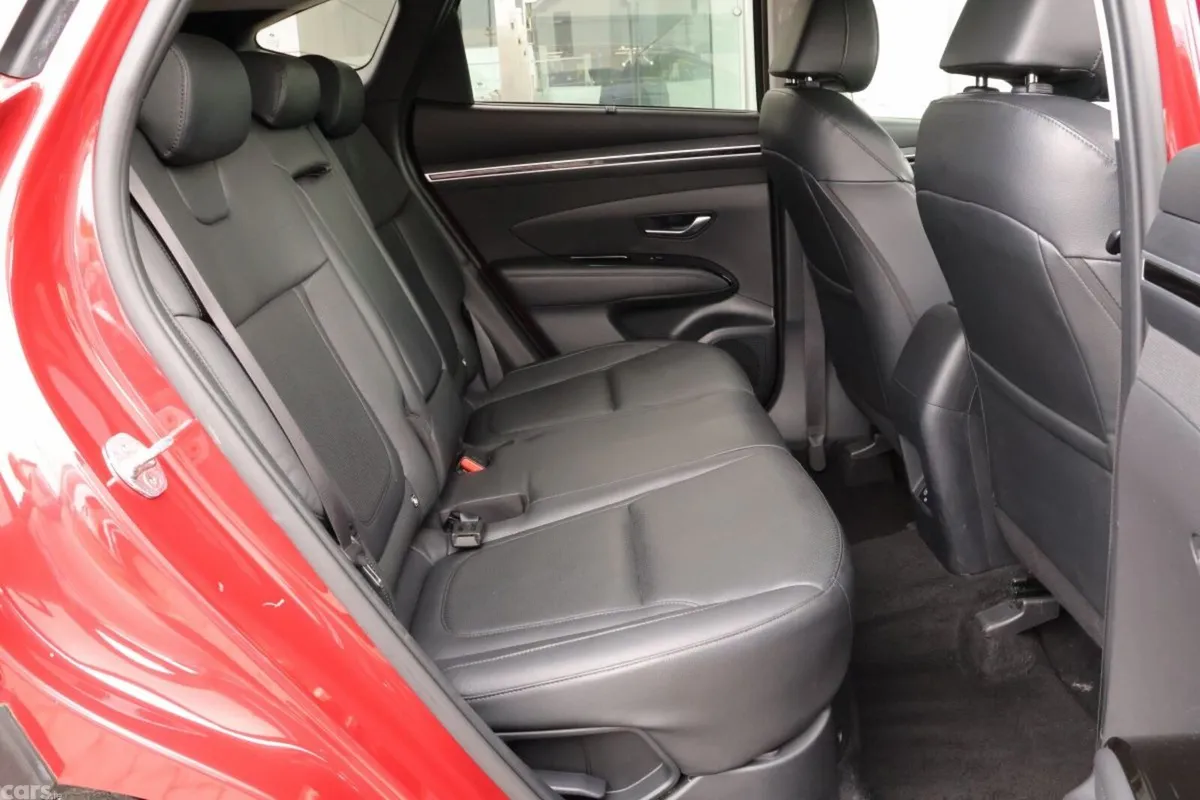 Hyundai Tucson SUV, Petrol Hybrid, 2021, Red