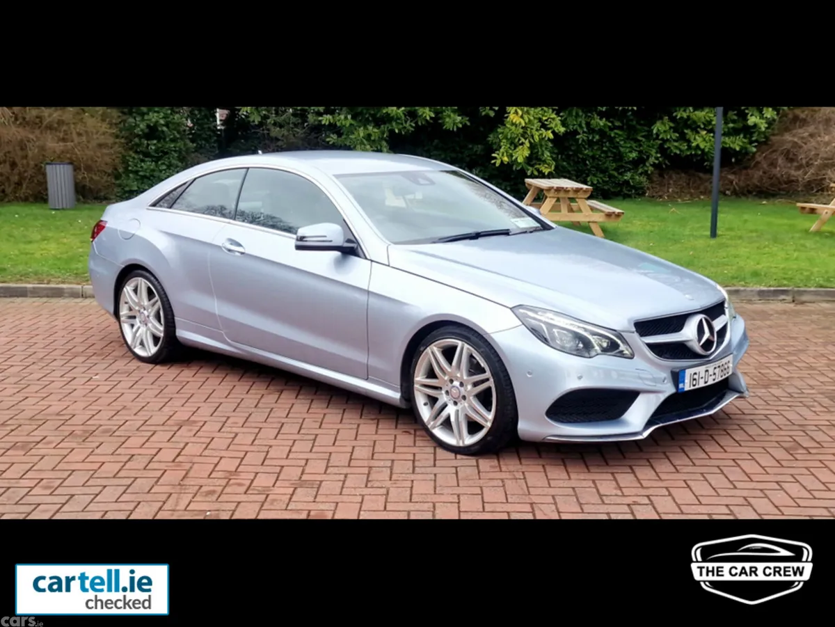 Mercedes-Benz E-Class Coupe, Diesel, 2016, Silver