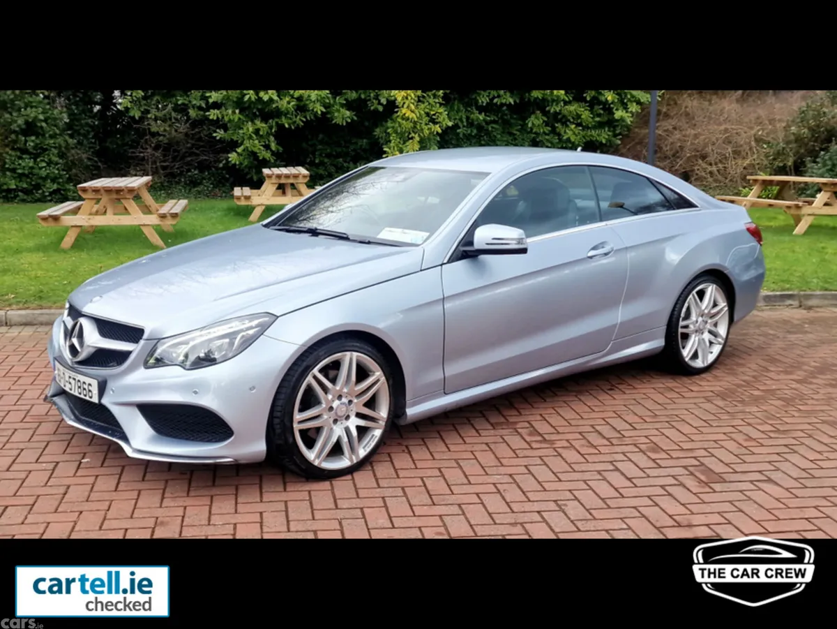 Mercedes-Benz E-Class Coupe, Diesel, 2016, Silver