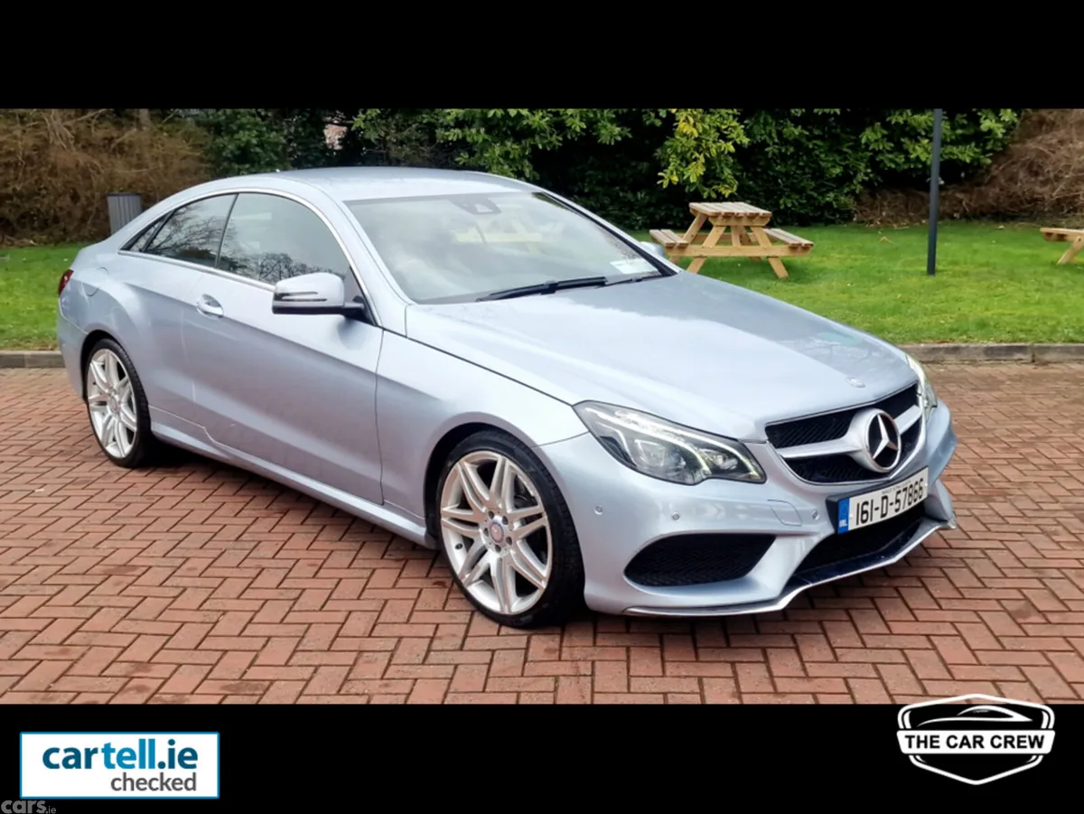 Mercedes-Benz E-Class Coupe, Diesel, 2016, Silver