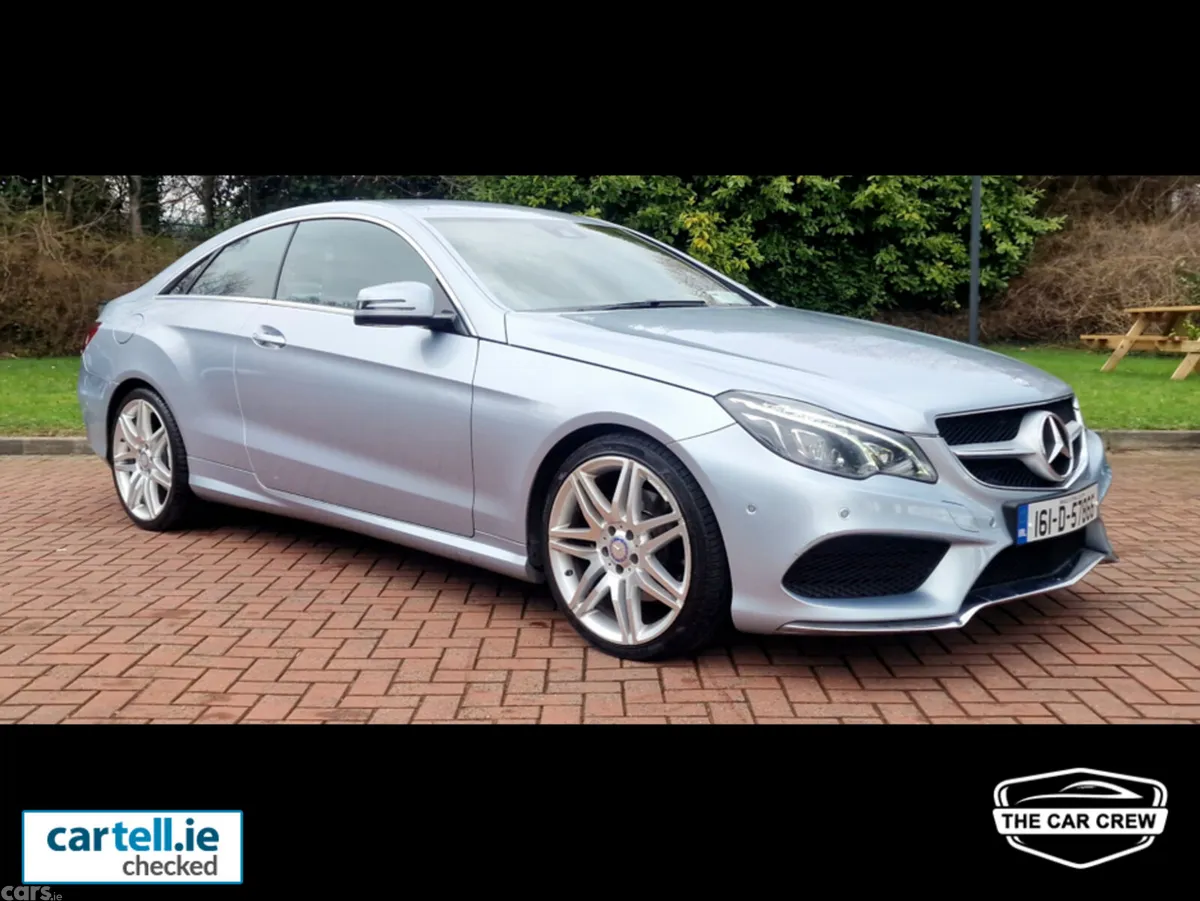 Mercedes-Benz E-Class Coupe, Diesel, 2016, Silver